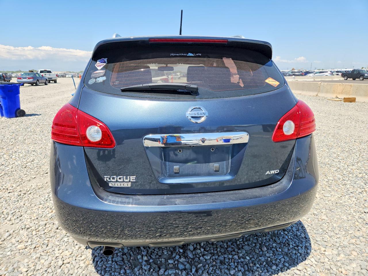 2014 Nissan Rogue Select S Blue vin: JN8AS5MV7EW705906