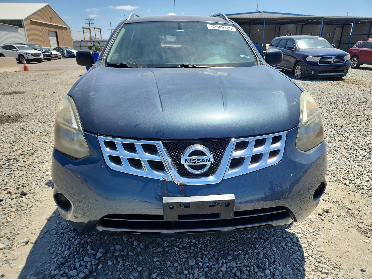 2014 Nissan Rogue Select S Blue vin: JN8AS5MV7EW705906