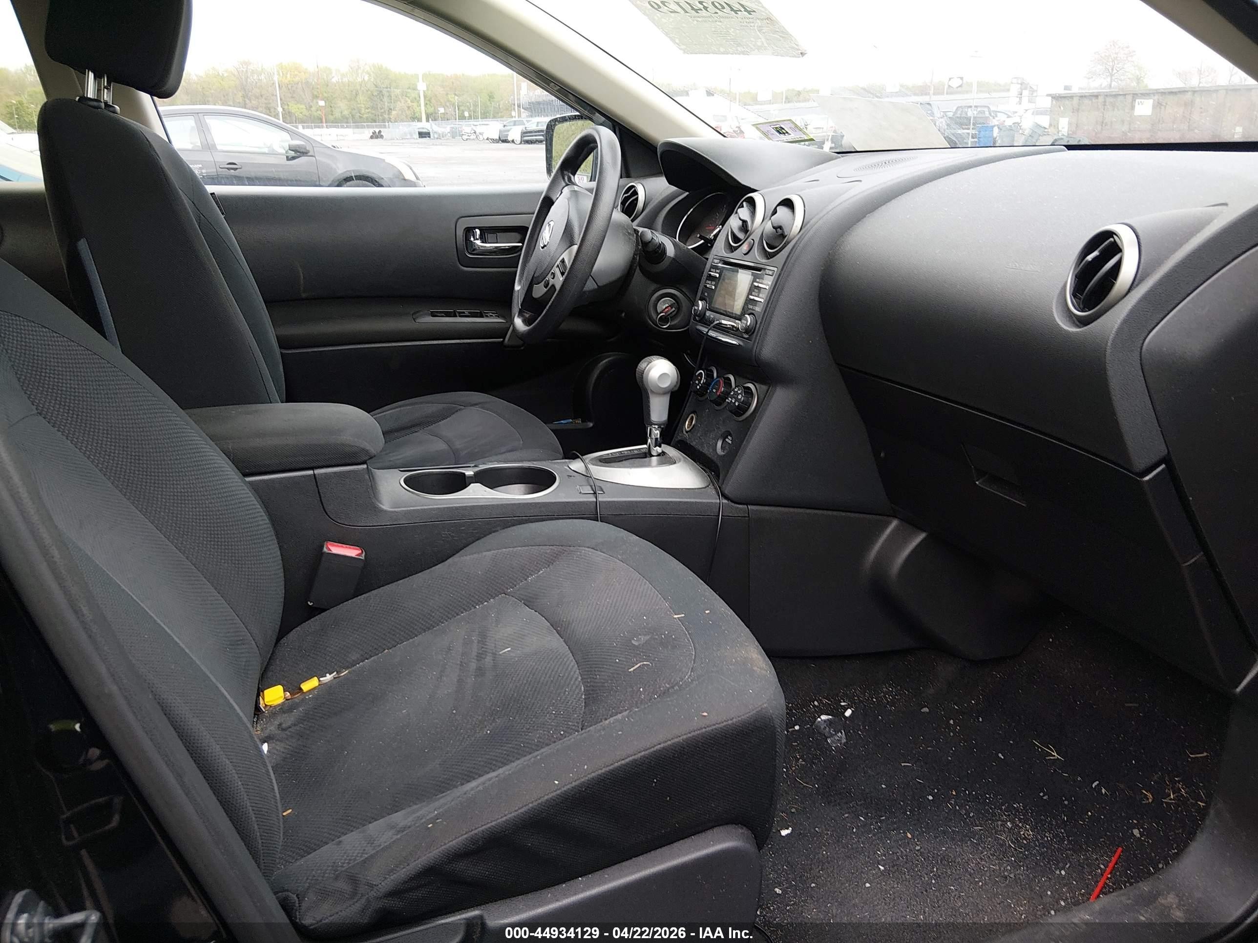 2014 Nissan Rogue Select S Черный vin: JN8AS5MV7EW708028