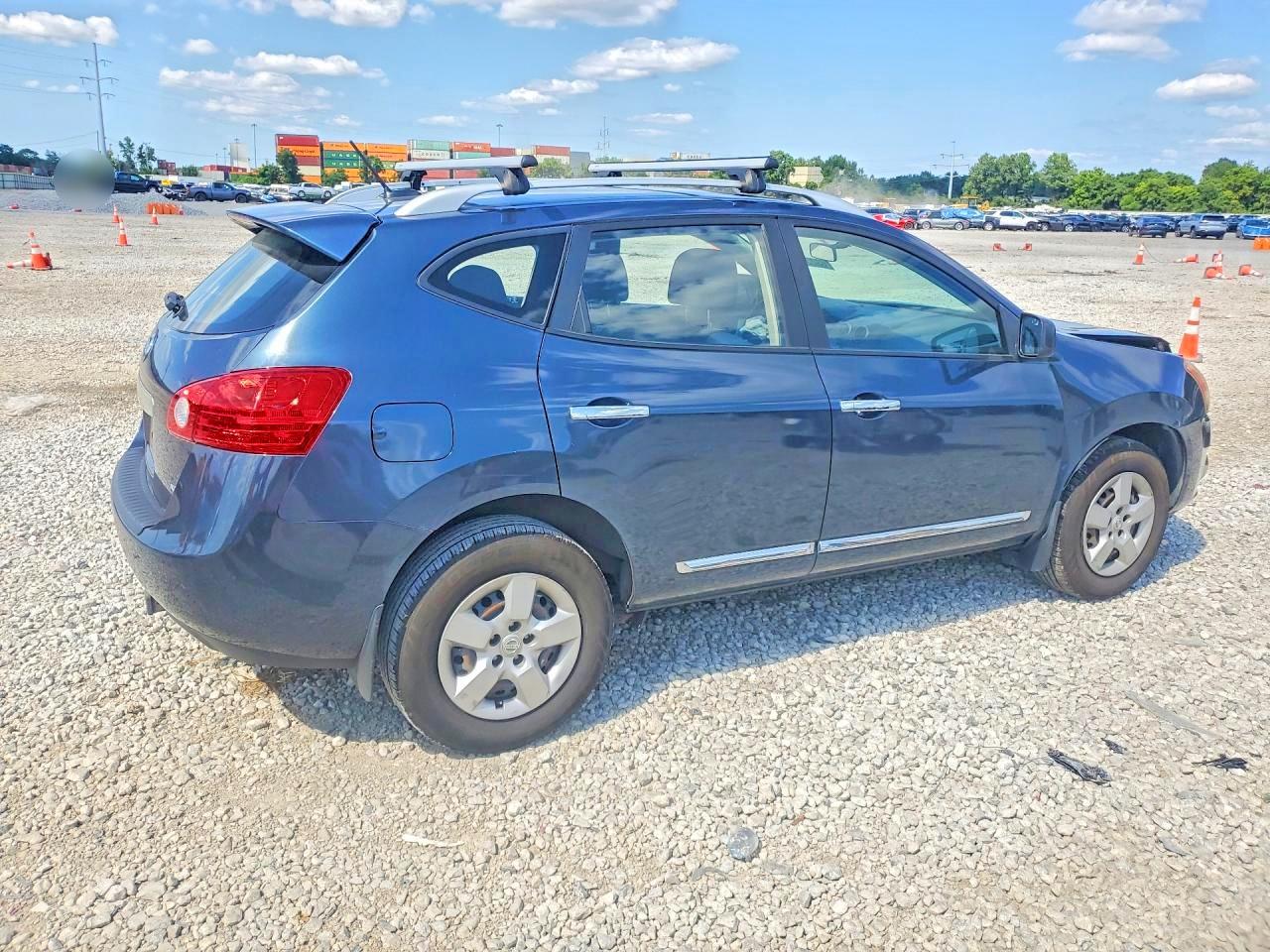 2014 Nissan Rogue Select S Blue vin: JN8AS5MV7EW722107