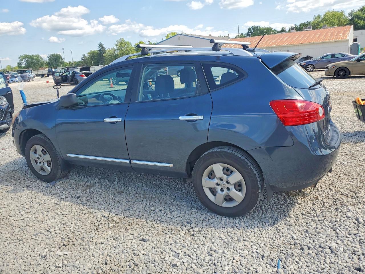 2014 Nissan Rogue Select S Blue vin: JN8AS5MV7EW722107