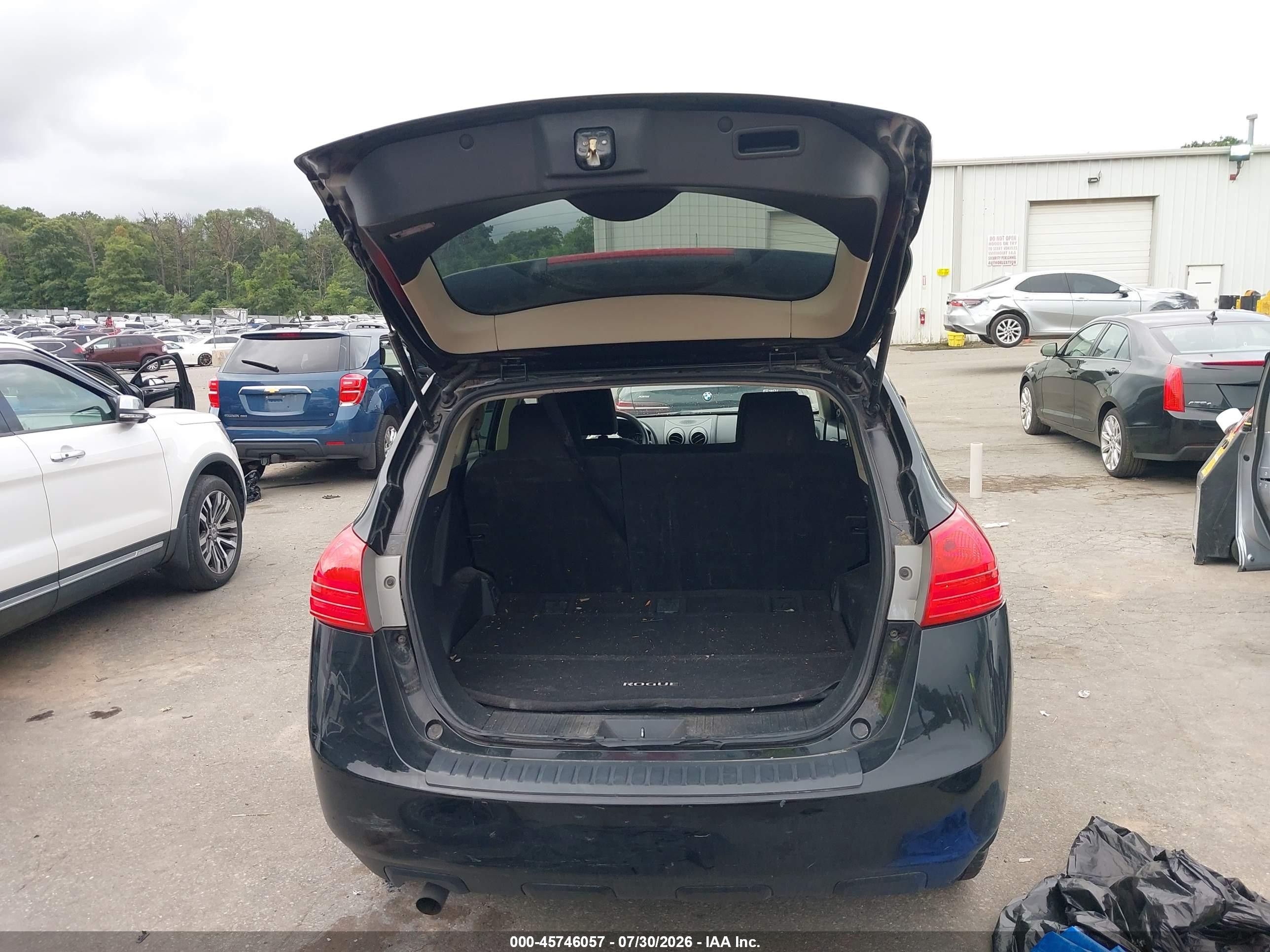 2015 Nissan Rogue Select S Black vin: JN8AS5MV7FW255210
