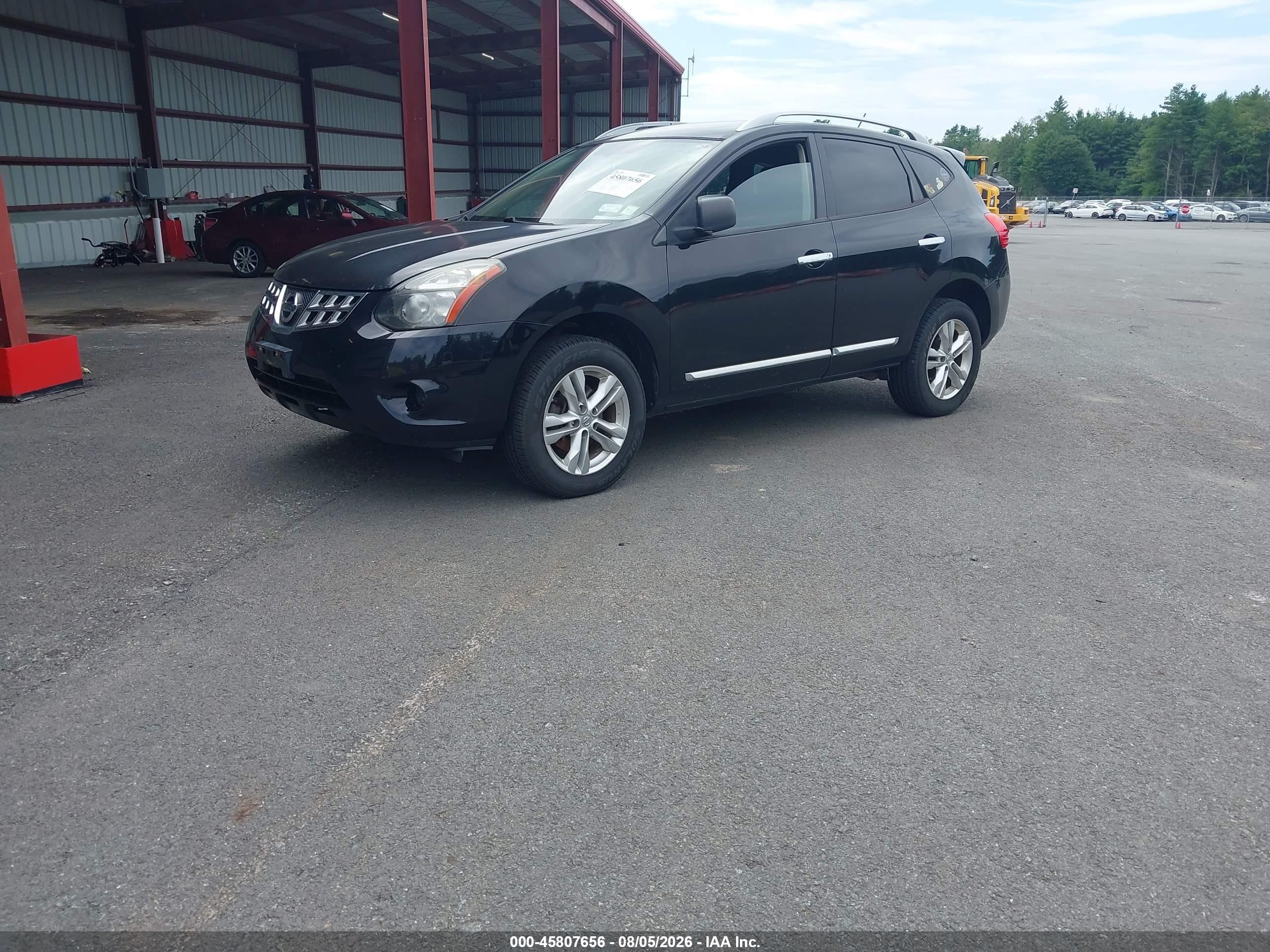 2015 Nissan Rogue Select S Black vin: JN8AS5MV7FW256440