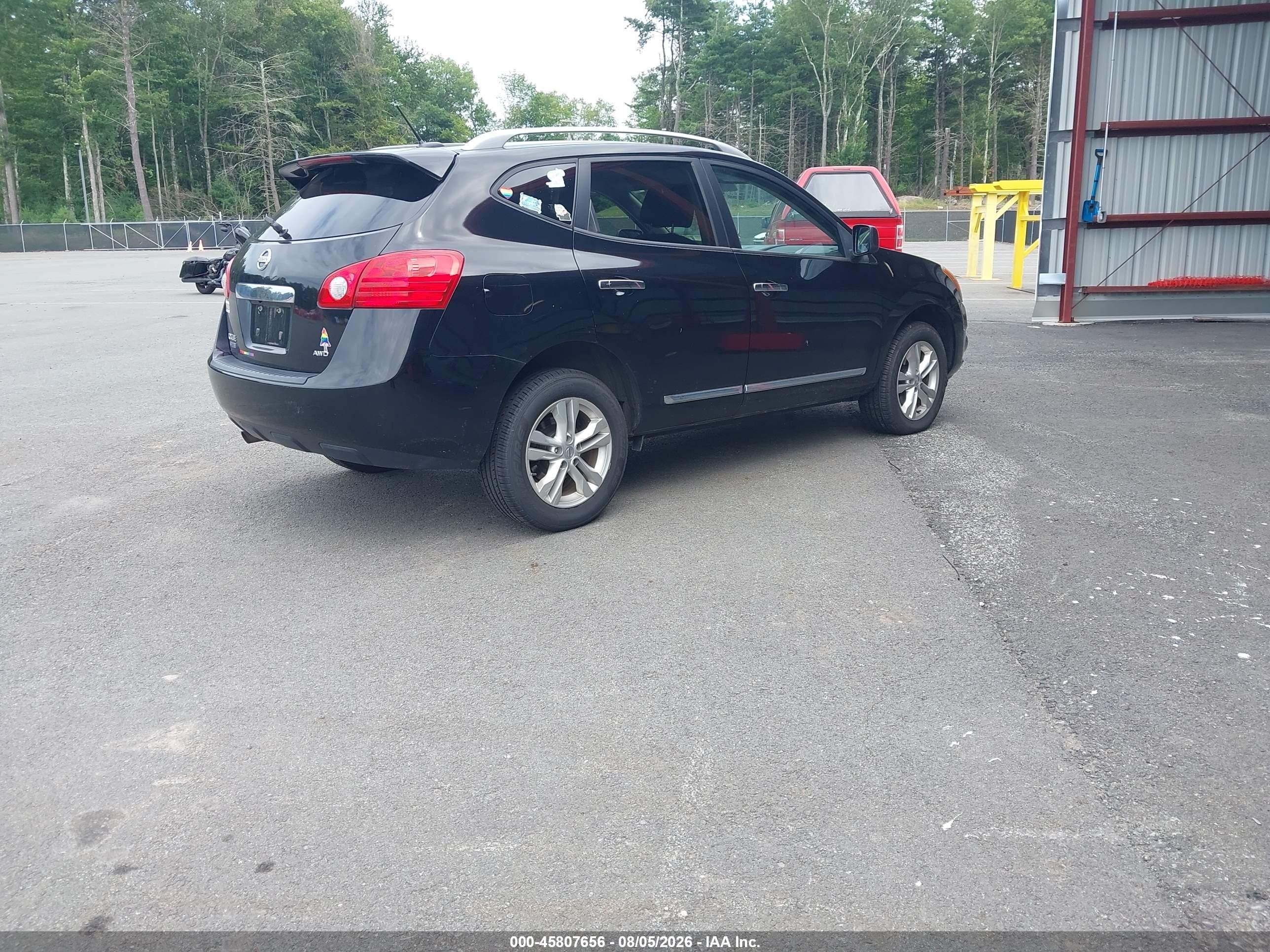 2015 Nissan Rogue Select S Black vin: JN8AS5MV7FW256440