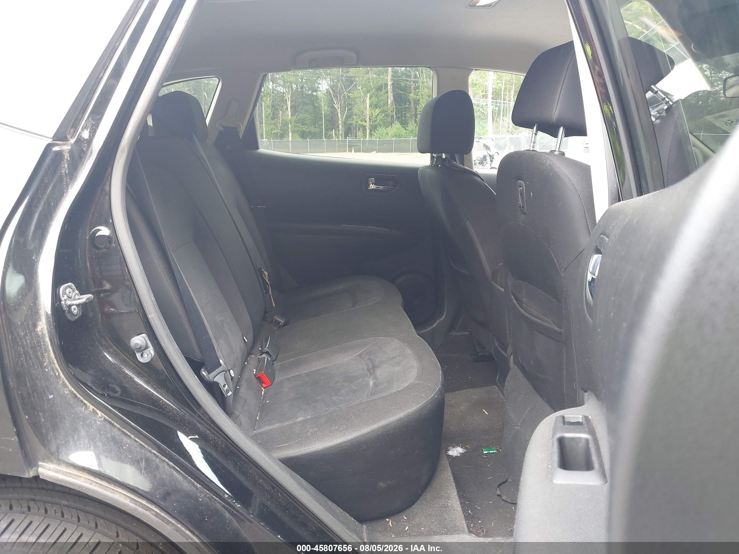 2015 Nissan Rogue Select S Black vin: JN8AS5MV7FW256440
