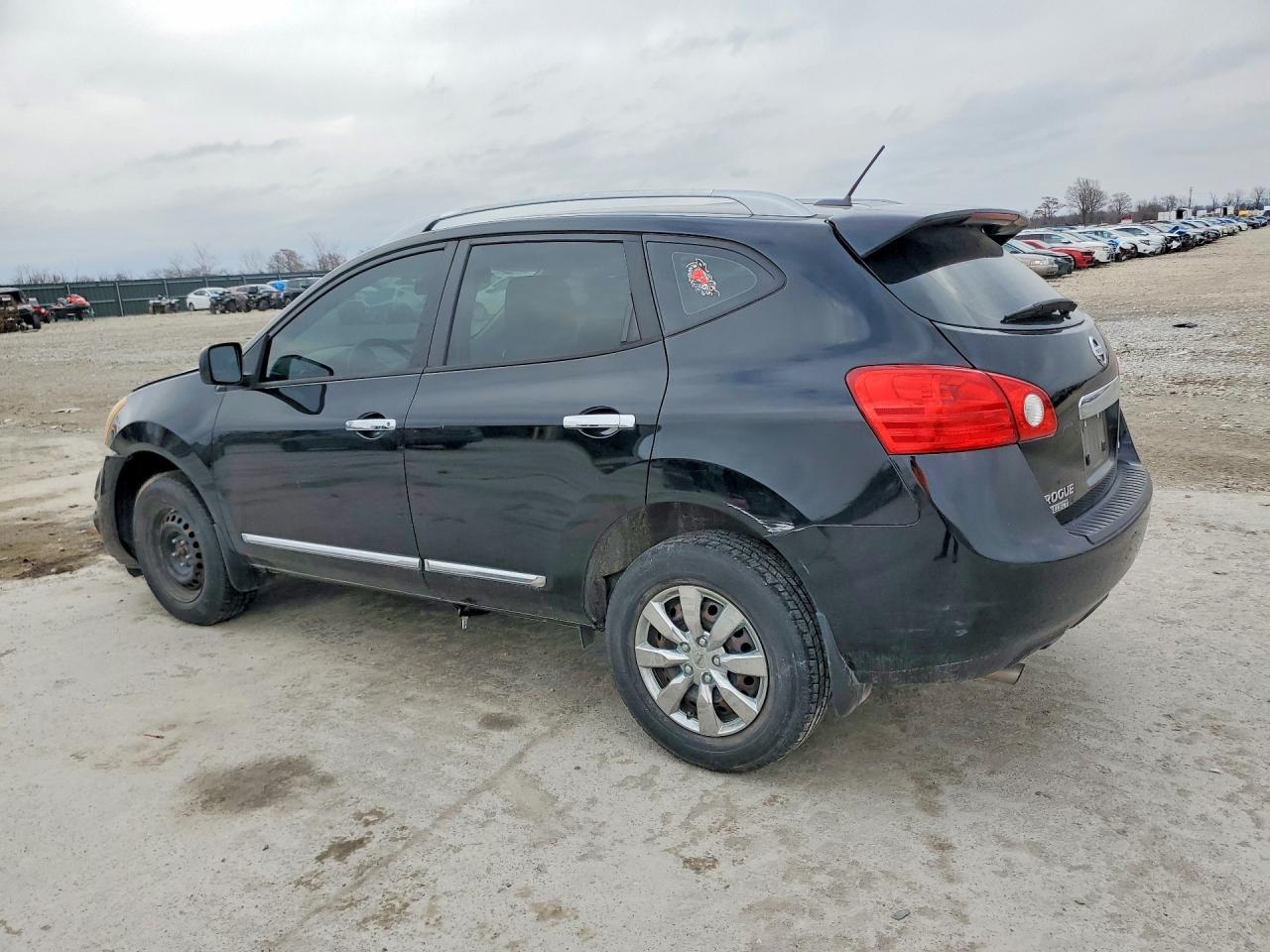 2015 Nissan Rogue Select S Black vin: JN8AS5MV7FW752113