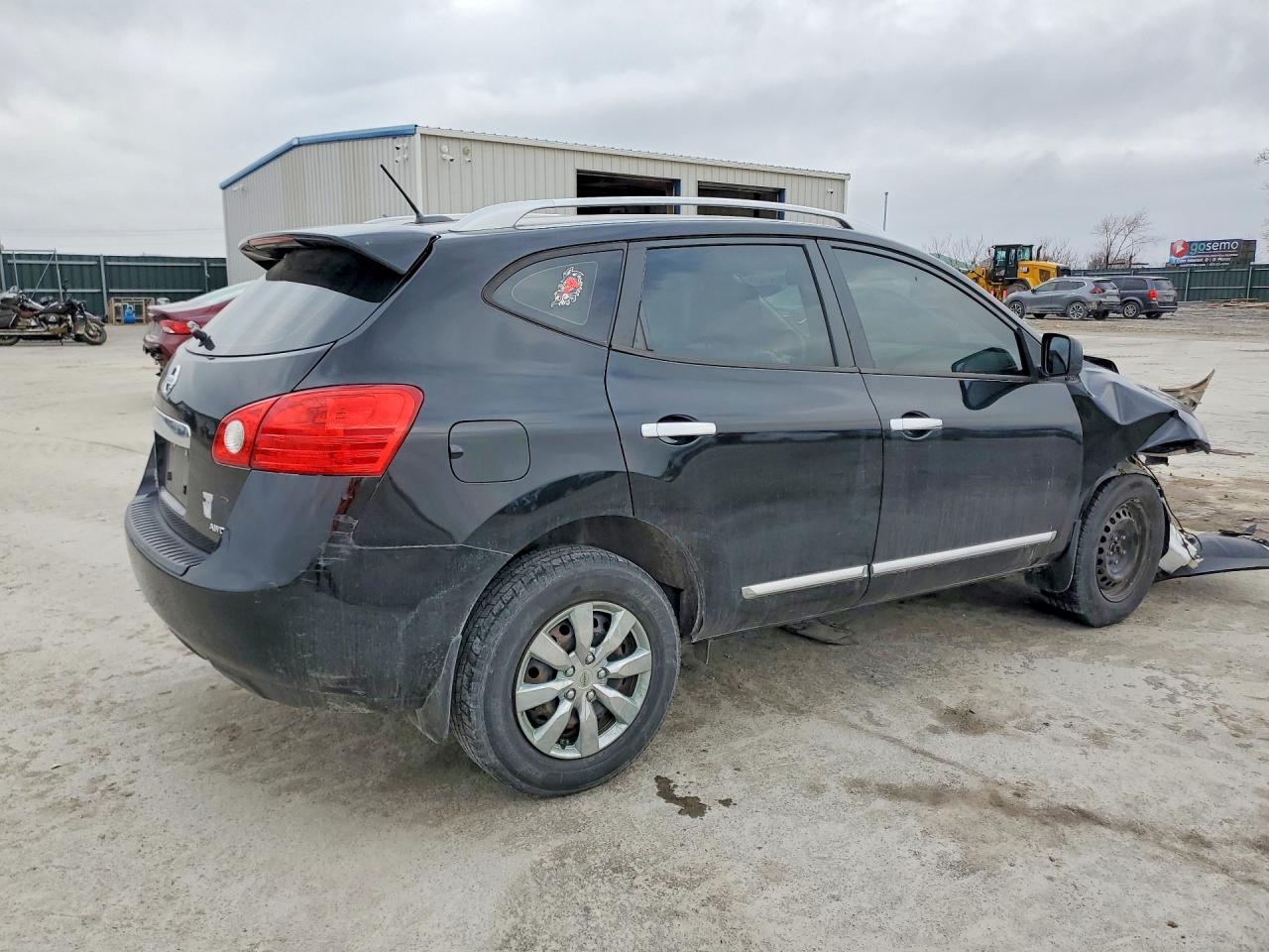 2015 Nissan Rogue Select S Black vin: JN8AS5MV7FW752113
