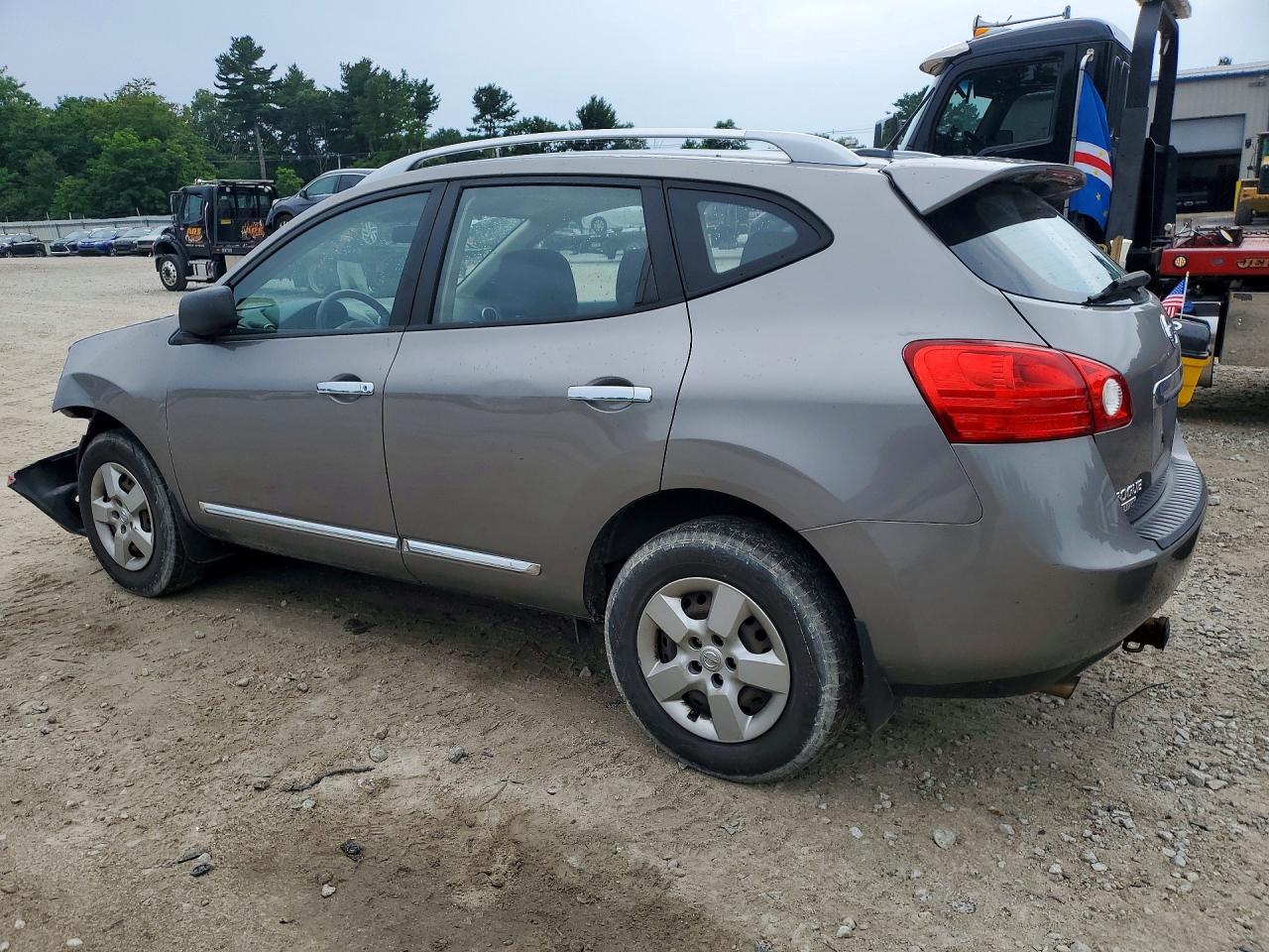 2015 Nissan Rogue Select S Gray vin: JN8AS5MV7FW754413