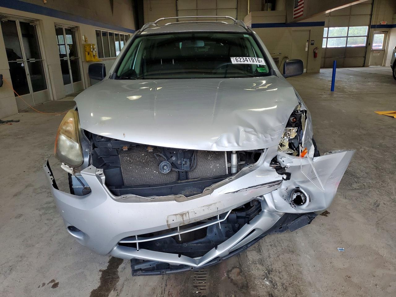 2015 Nissan Rogue Select S Silver vin: JN8AS5MV7FW754590
