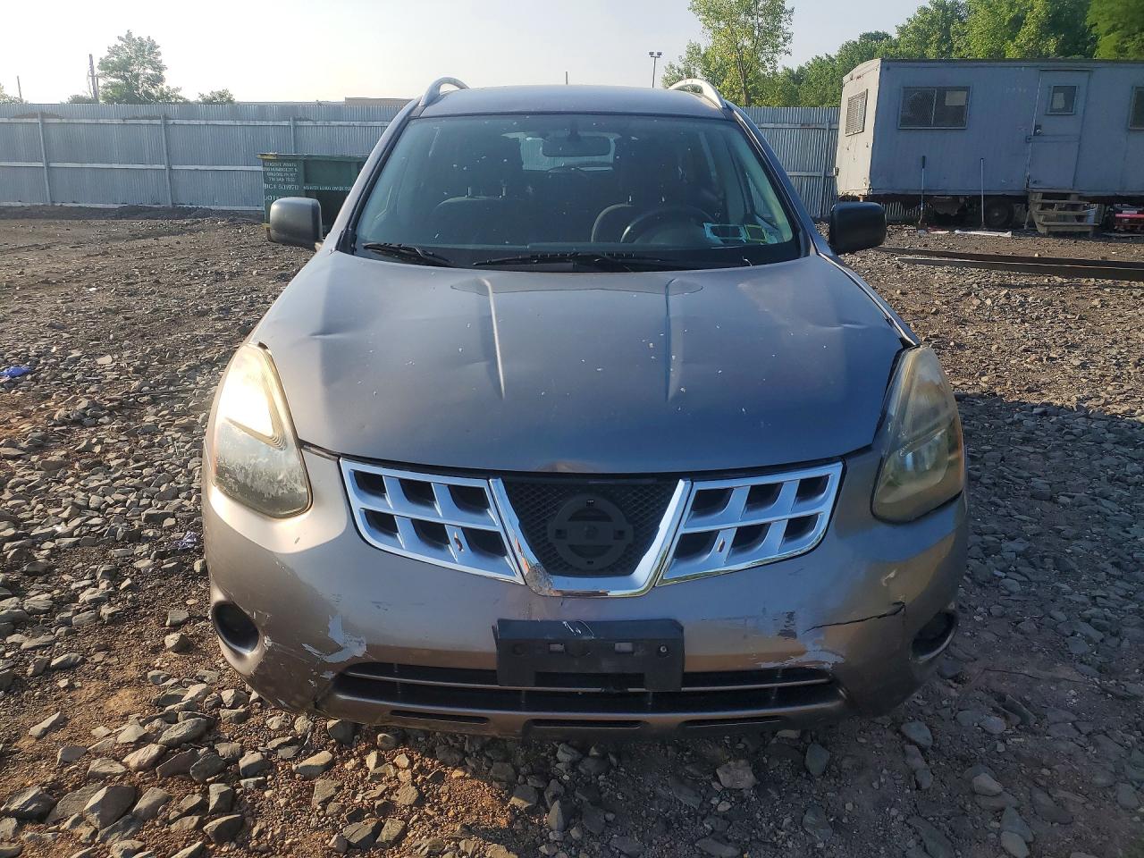 2014 Nissan Rogue Select S Gray vin: JN8AS5MV7FW756579