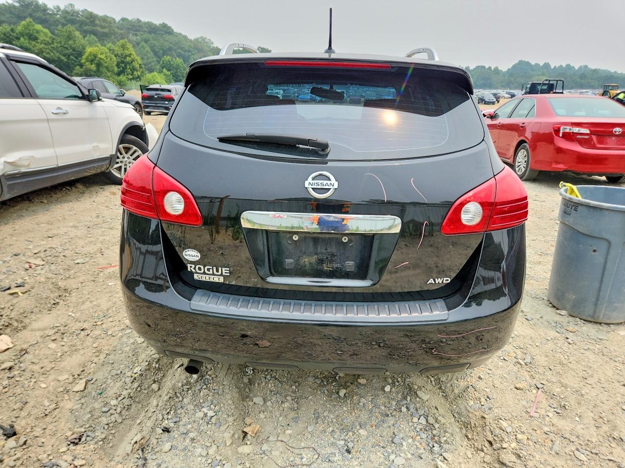 2015 Nissan Rogue Select S Black vin: JN8AS5MV7FW765637