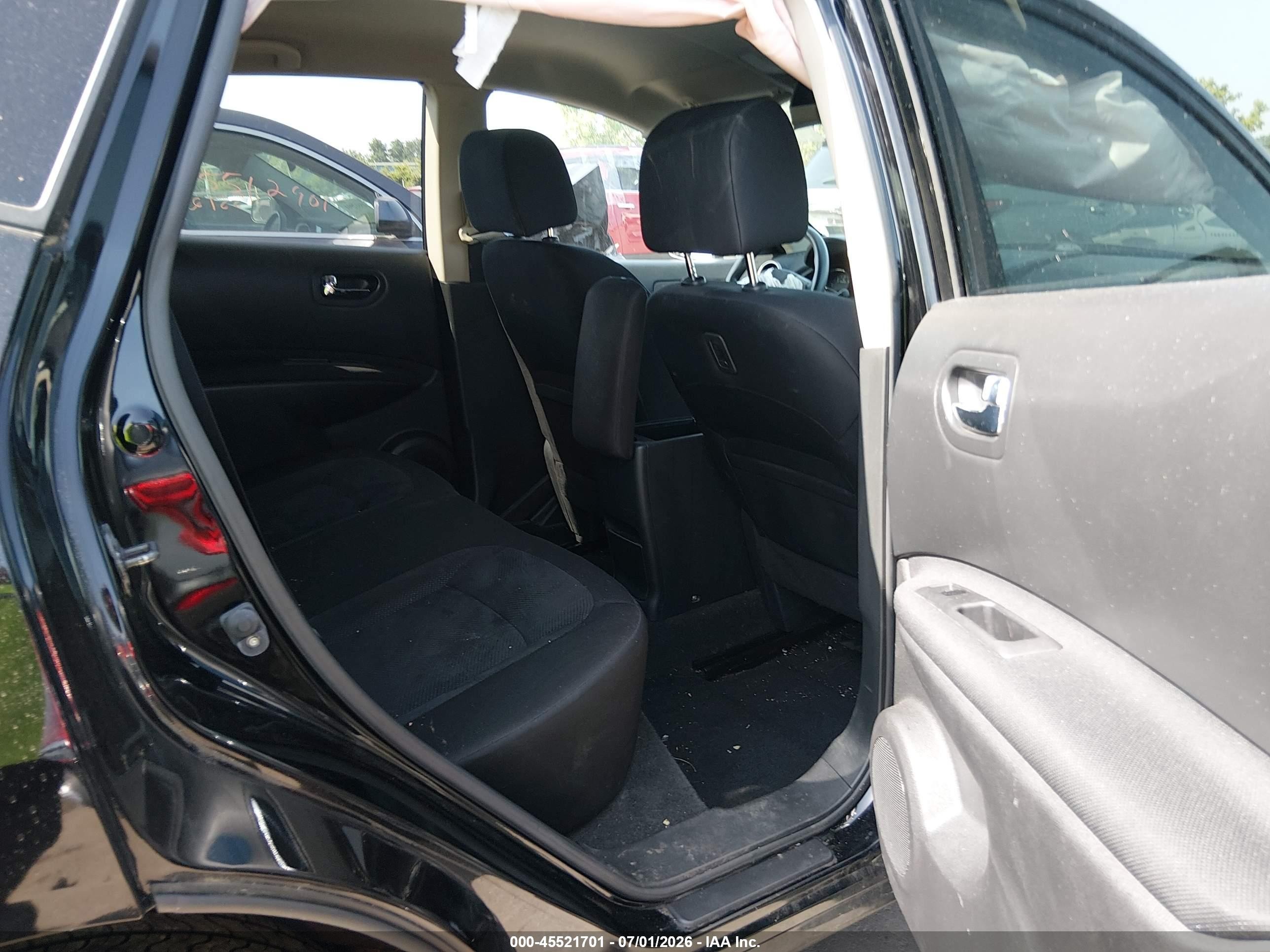 2015 Nissan Rogue Select S Черный vin: JN8AS5MV7FW767727