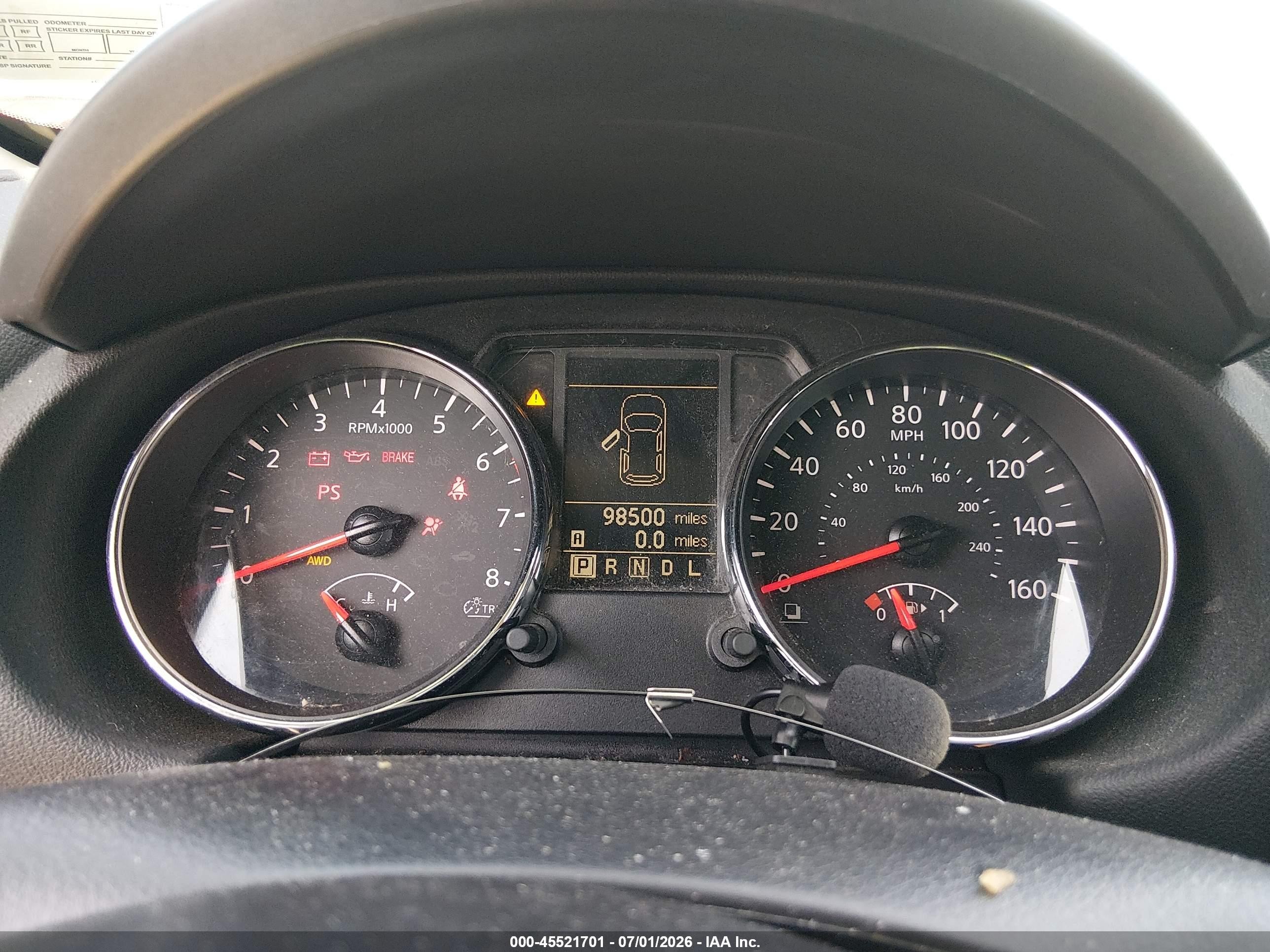 2015 Nissan Rogue Select S Черный vin: JN8AS5MV7FW767727