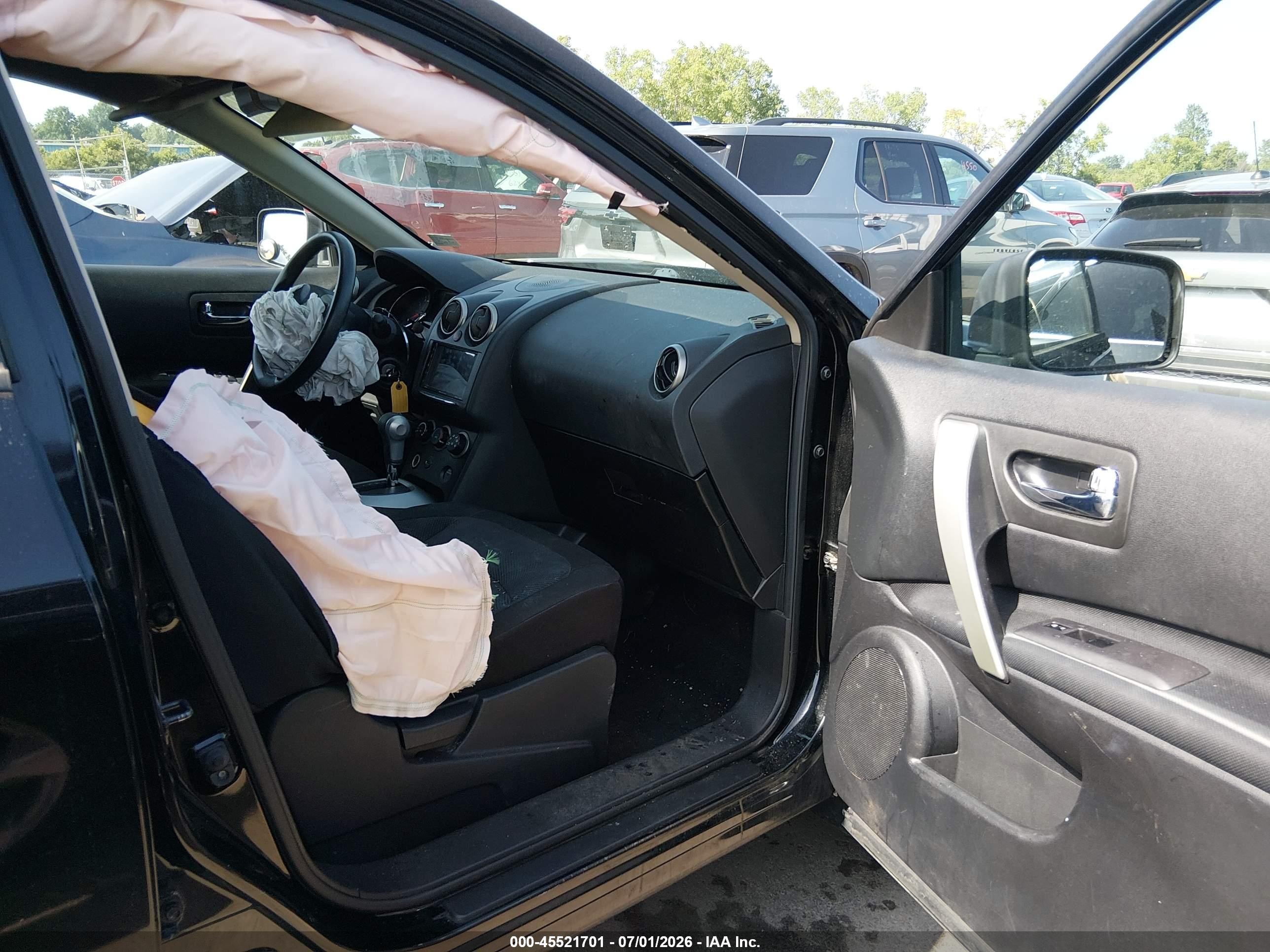 2015 Nissan Rogue Select S Черный vin: JN8AS5MV7FW767727