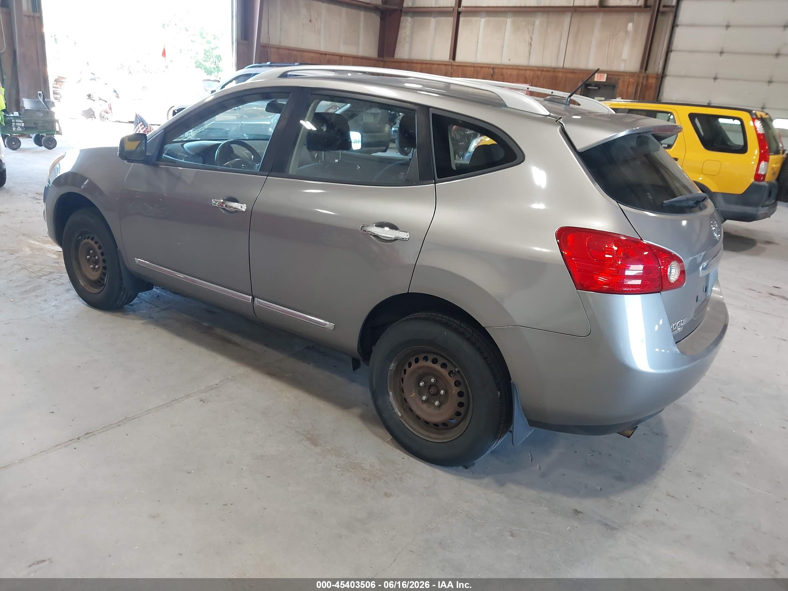 2015 Nissan Rogue Select S Gray vin: JN8AS5MV7FW769929