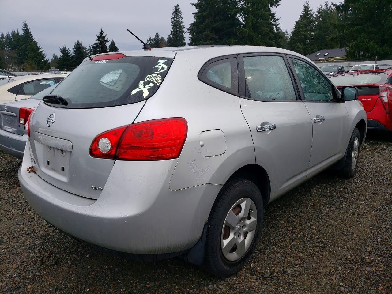 2010 Niss Rogue S Silver vin: JN8AS5MV8AW133237