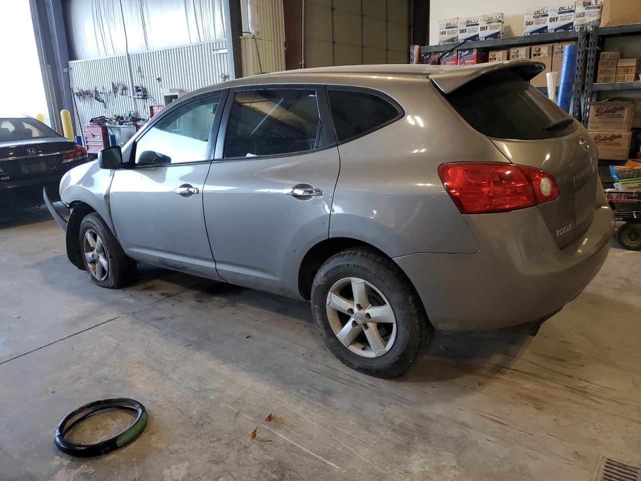2010 Nissan Rogue S Gray vin: JN8AS5MV8AW140222