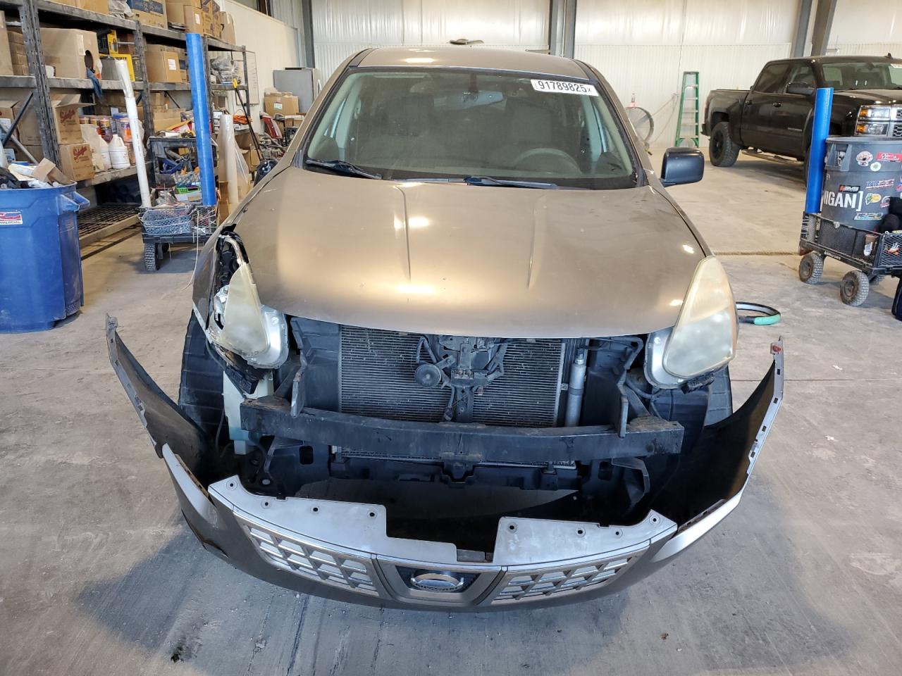 2010 Nissan Rogue S Gray vin: JN8AS5MV8AW140222
