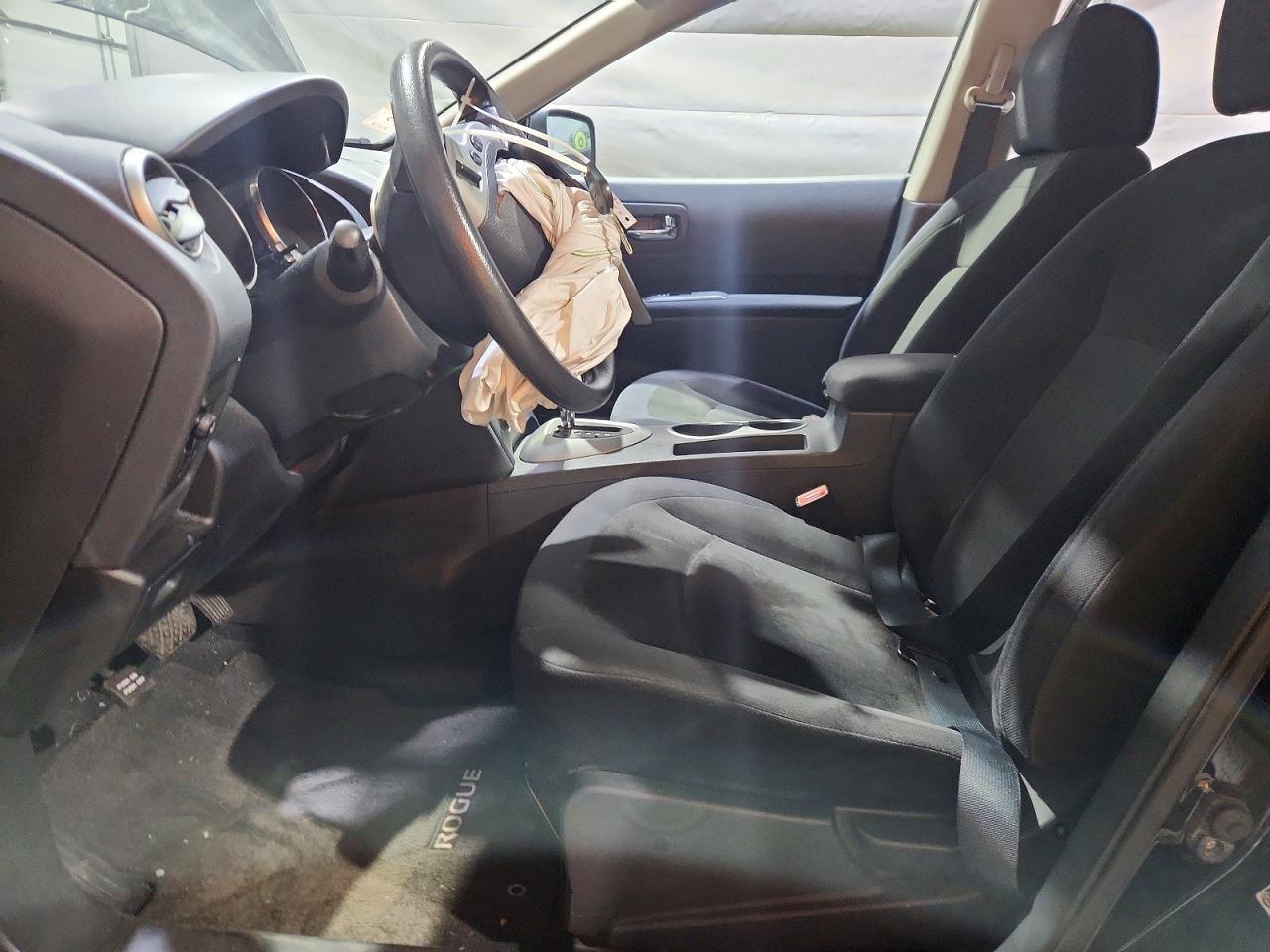 2010 Nissan Rogue S Black vin: JN8AS5MV8AW608580