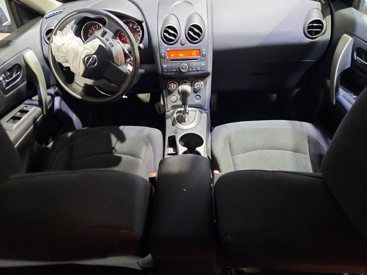 2010 Nissan Rogue S Black vin: JN8AS5MV8AW608580
