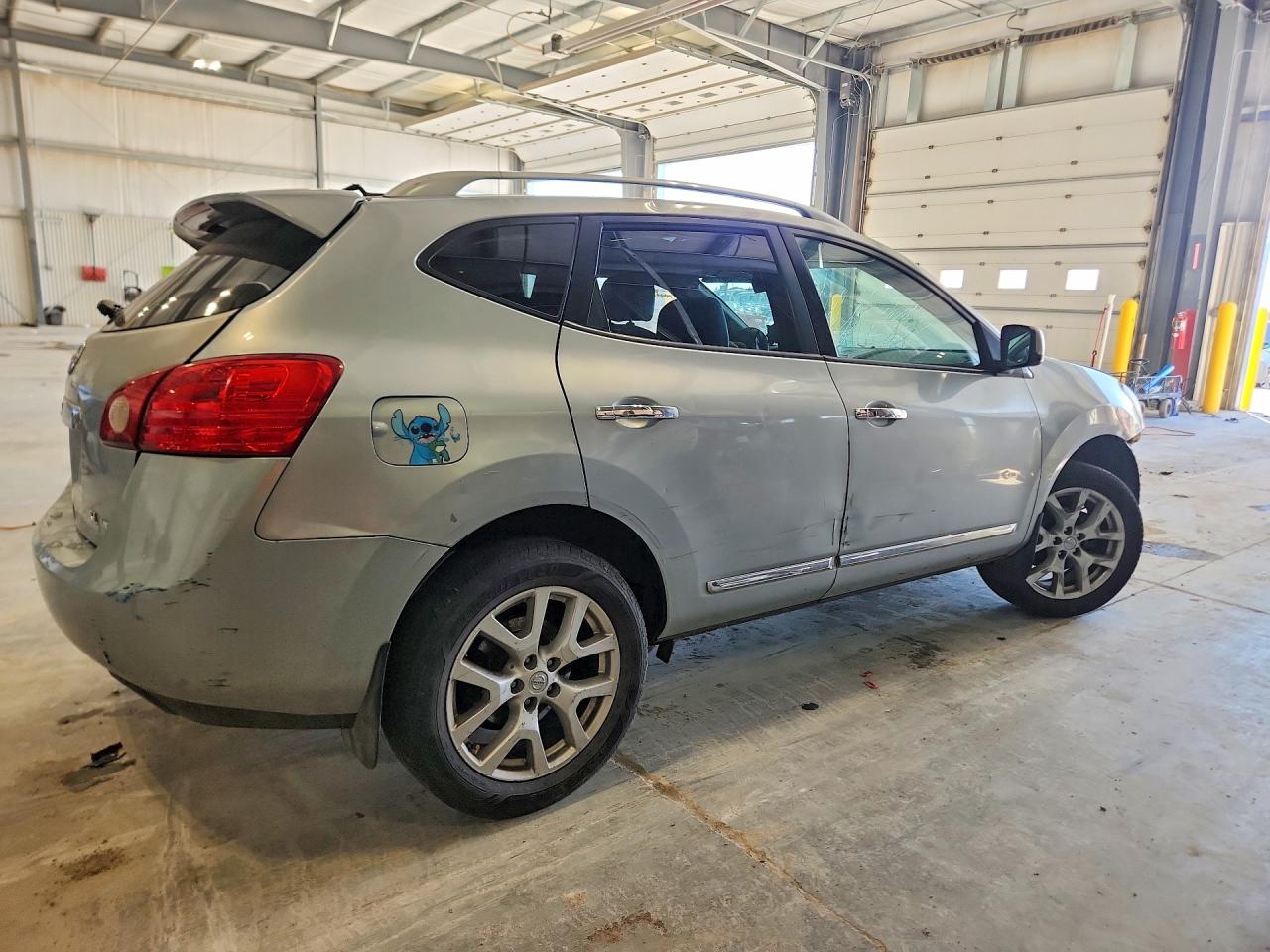 2011 Nissan Rogue S Blue vin: JN8AS5MV8BW267814