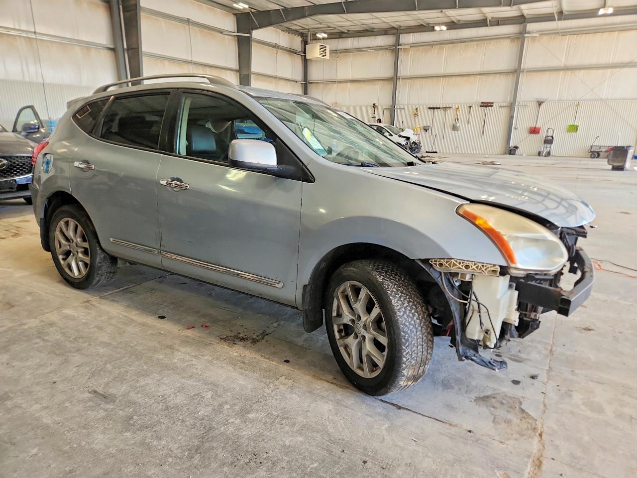 2011 Nissan Rogue S Blue vin: JN8AS5MV8BW267814