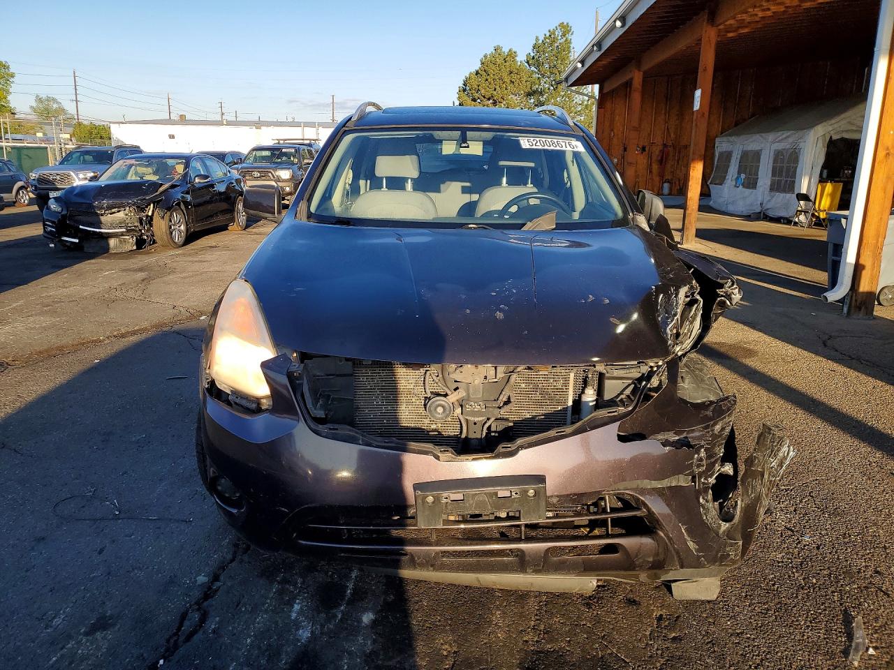 2011 Nissan Rogue S Brown vin: JN8AS5MV8BW283639