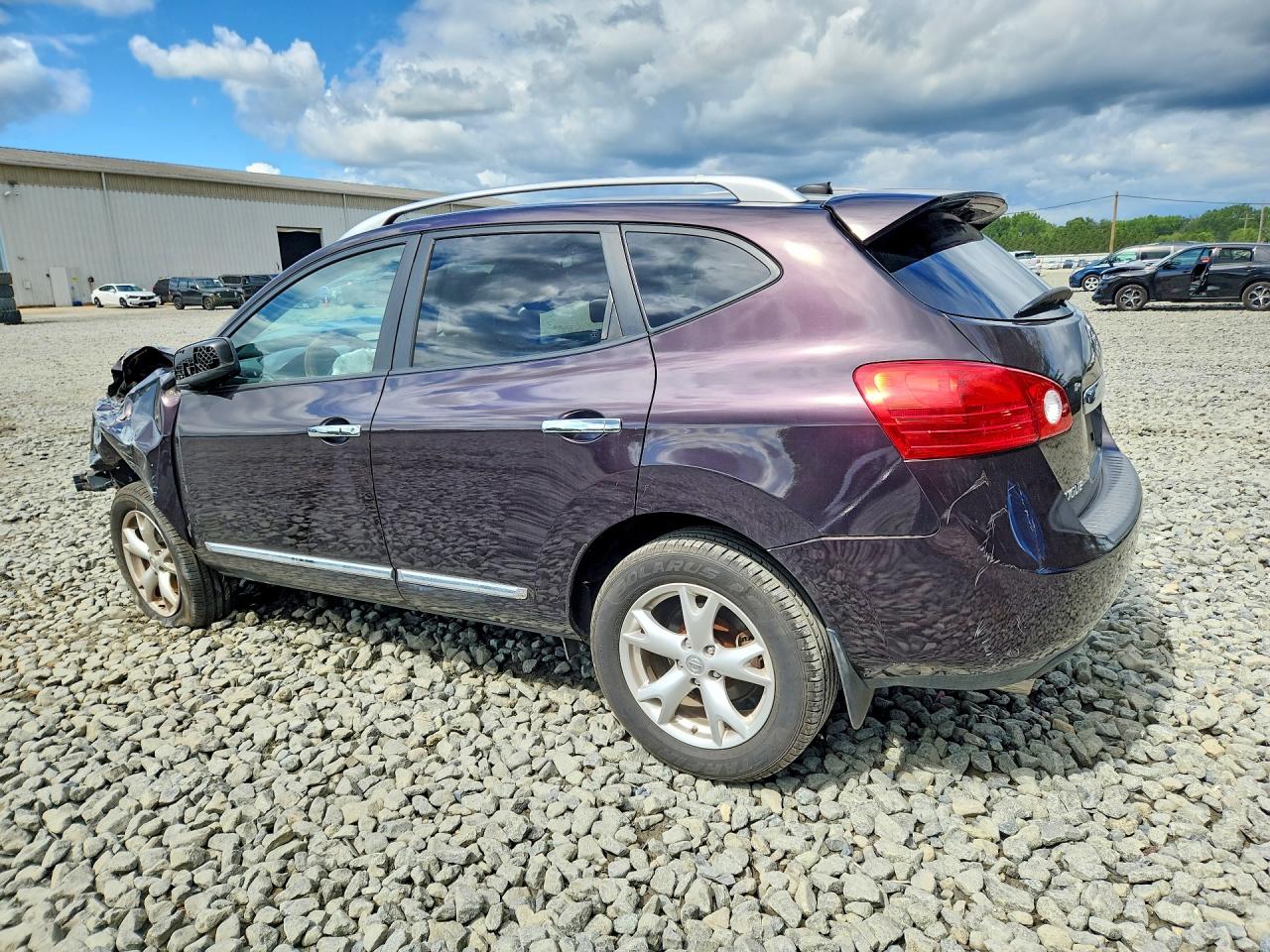 2011 Nissan Rogue S Фиолетовый vin: JN8AS5MV8BW289344
