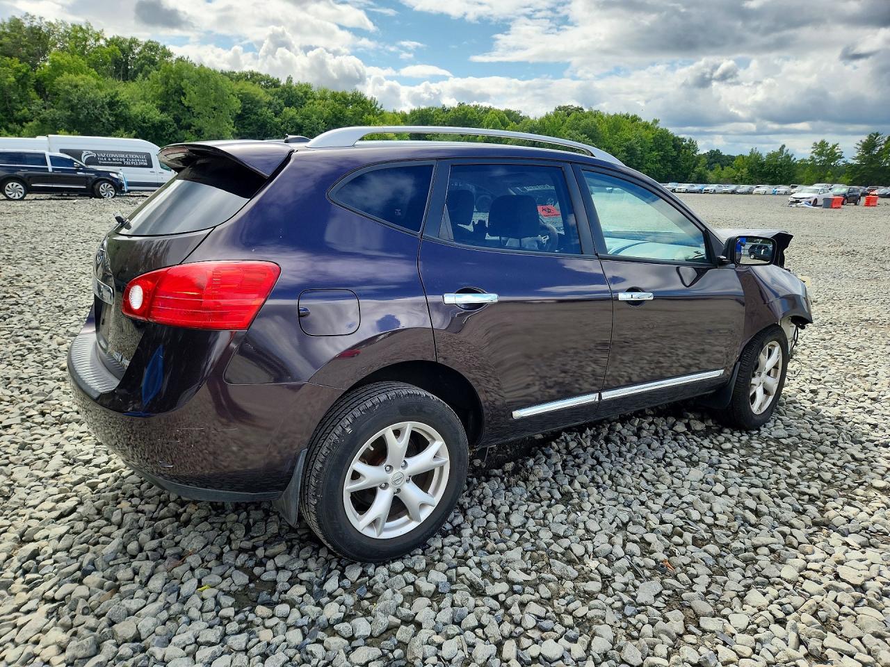 2011 Nissan Rogue S Фиолетовый vin: JN8AS5MV8BW289344