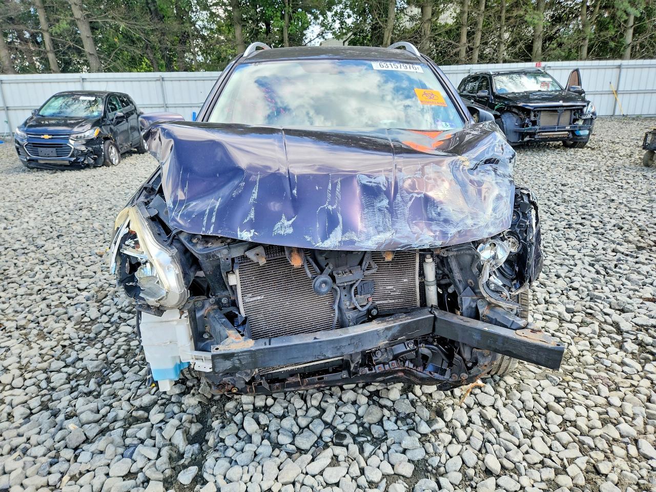 2011 Nissan Rogue S Фиолетовый vin: JN8AS5MV8BW289344