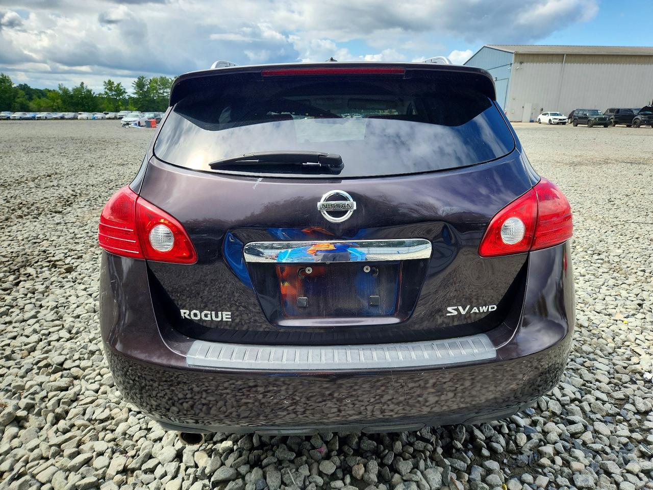 2011 Nissan Rogue S Фиолетовый vin: JN8AS5MV8BW289344