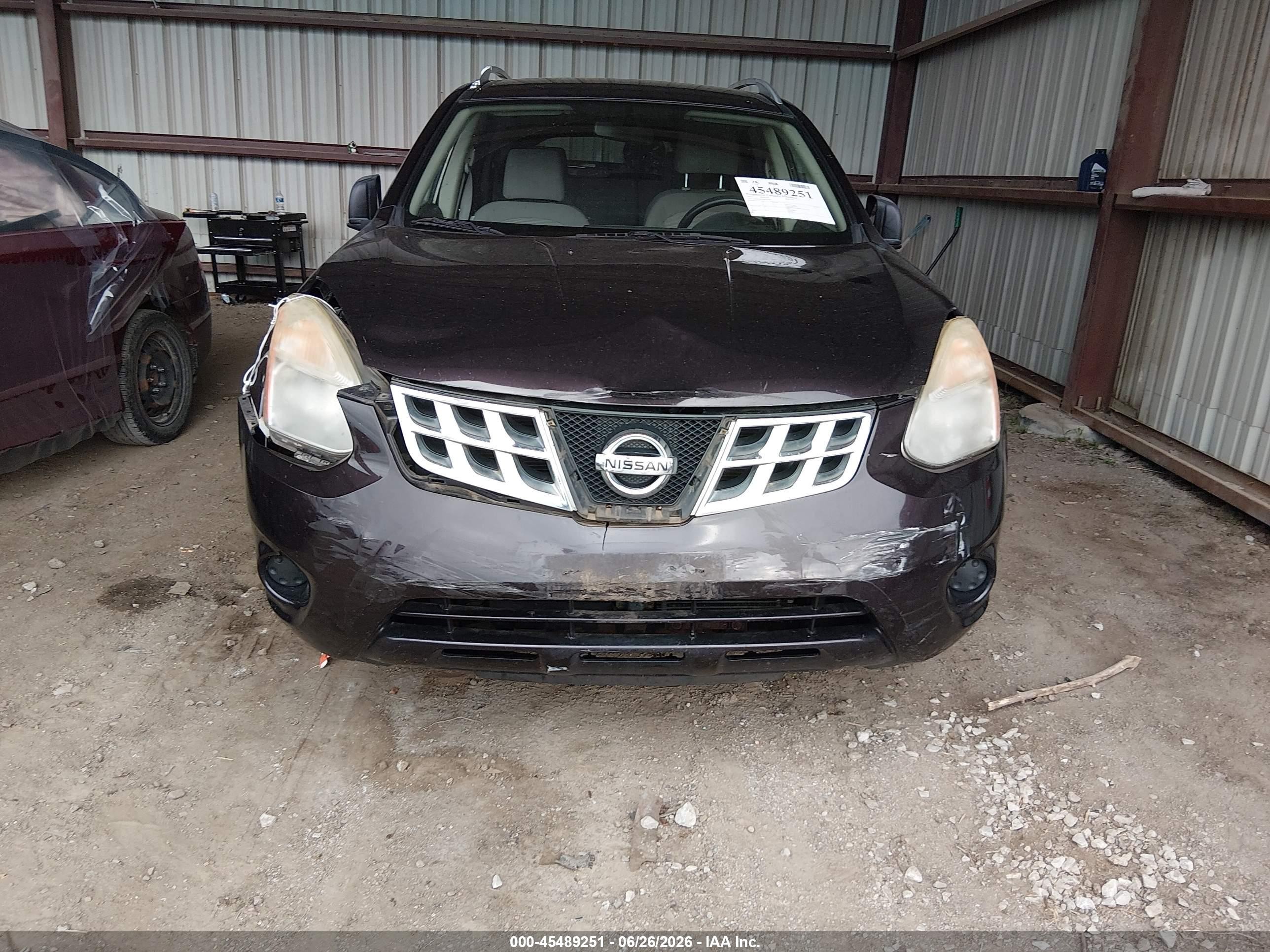 2011 Nissan Rogue Sv Purple vin: JN8AS5MV8BW299971