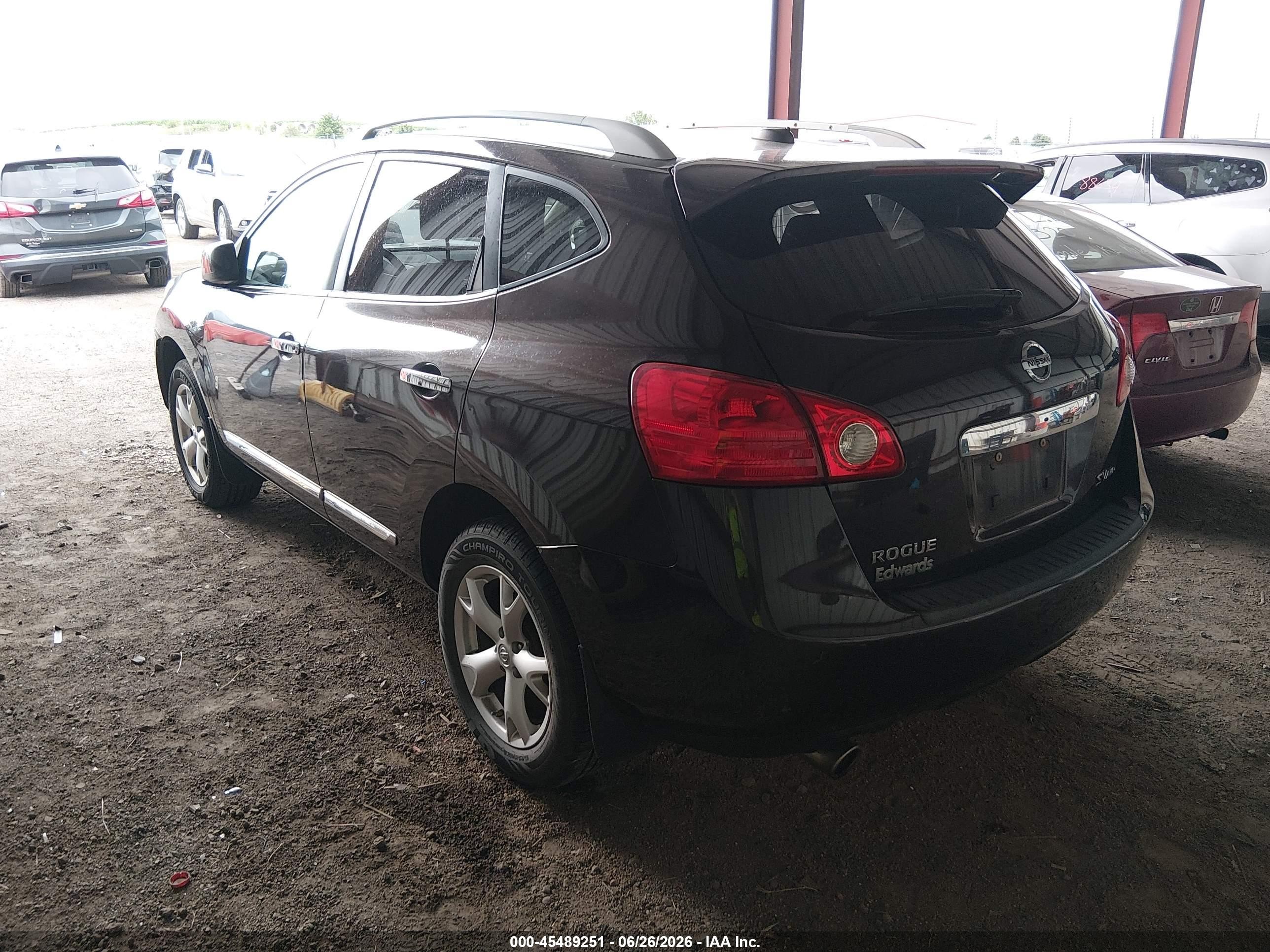 2011 Nissan Rogue Sv Purple vin: JN8AS5MV8BW299971