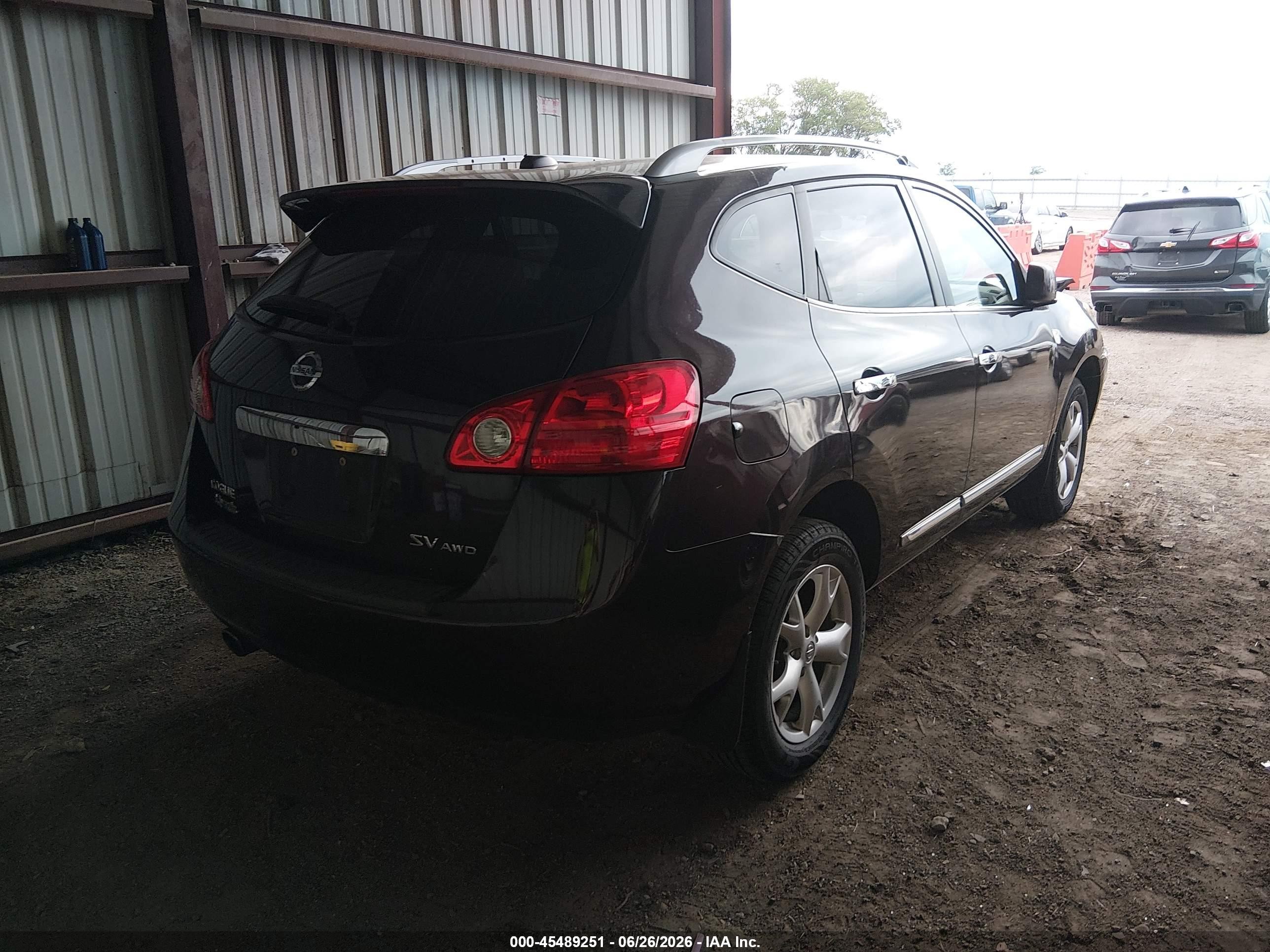 2011 Nissan Rogue Sv Purple vin: JN8AS5MV8BW299971