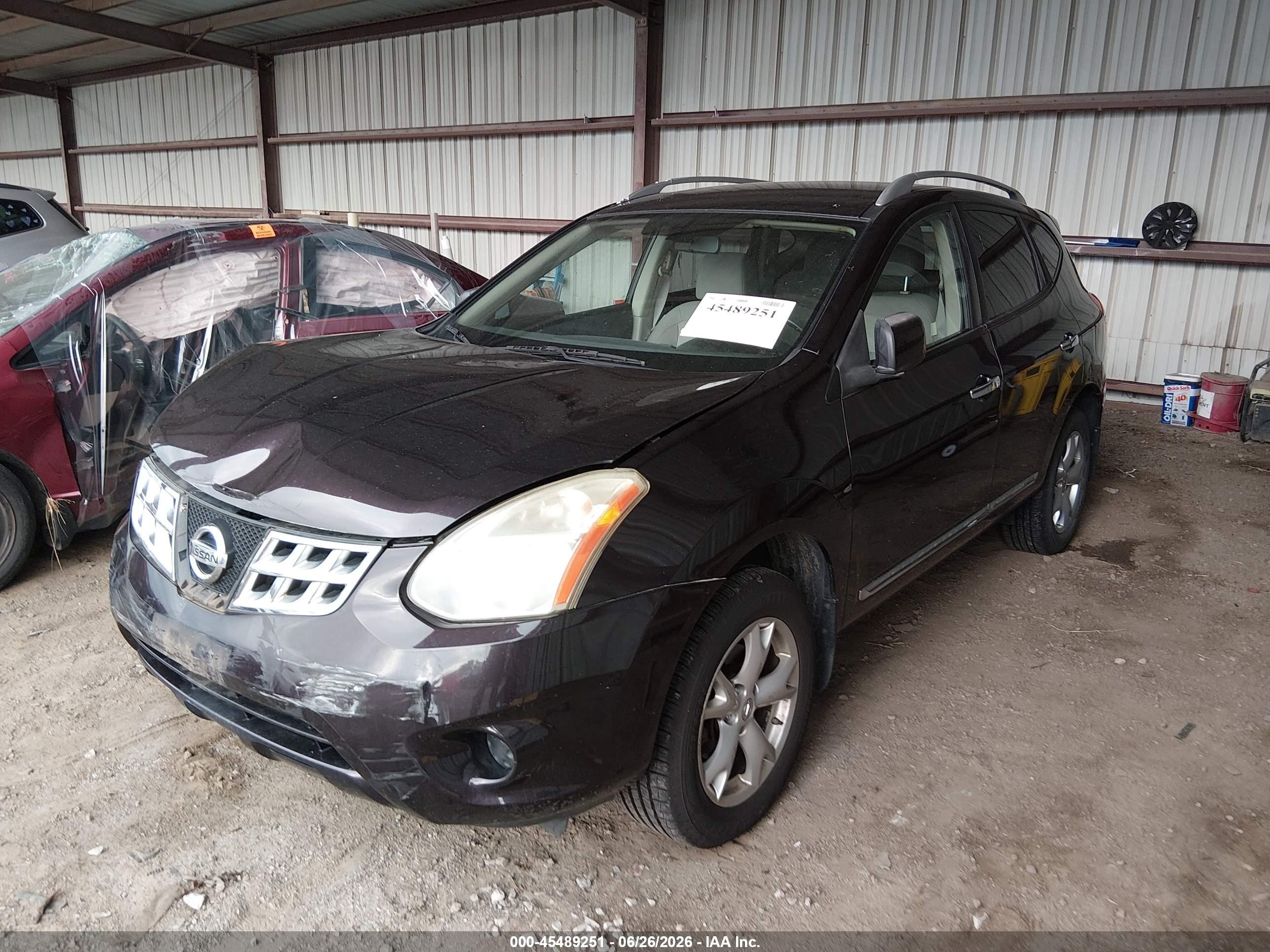 2011 Nissan Rogue Sv Purple vin: JN8AS5MV8BW299971