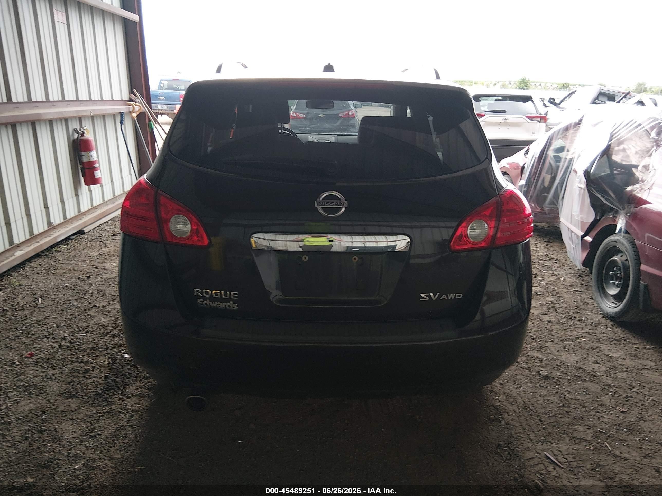 2011 Nissan Rogue Sv Purple vin: JN8AS5MV8BW299971