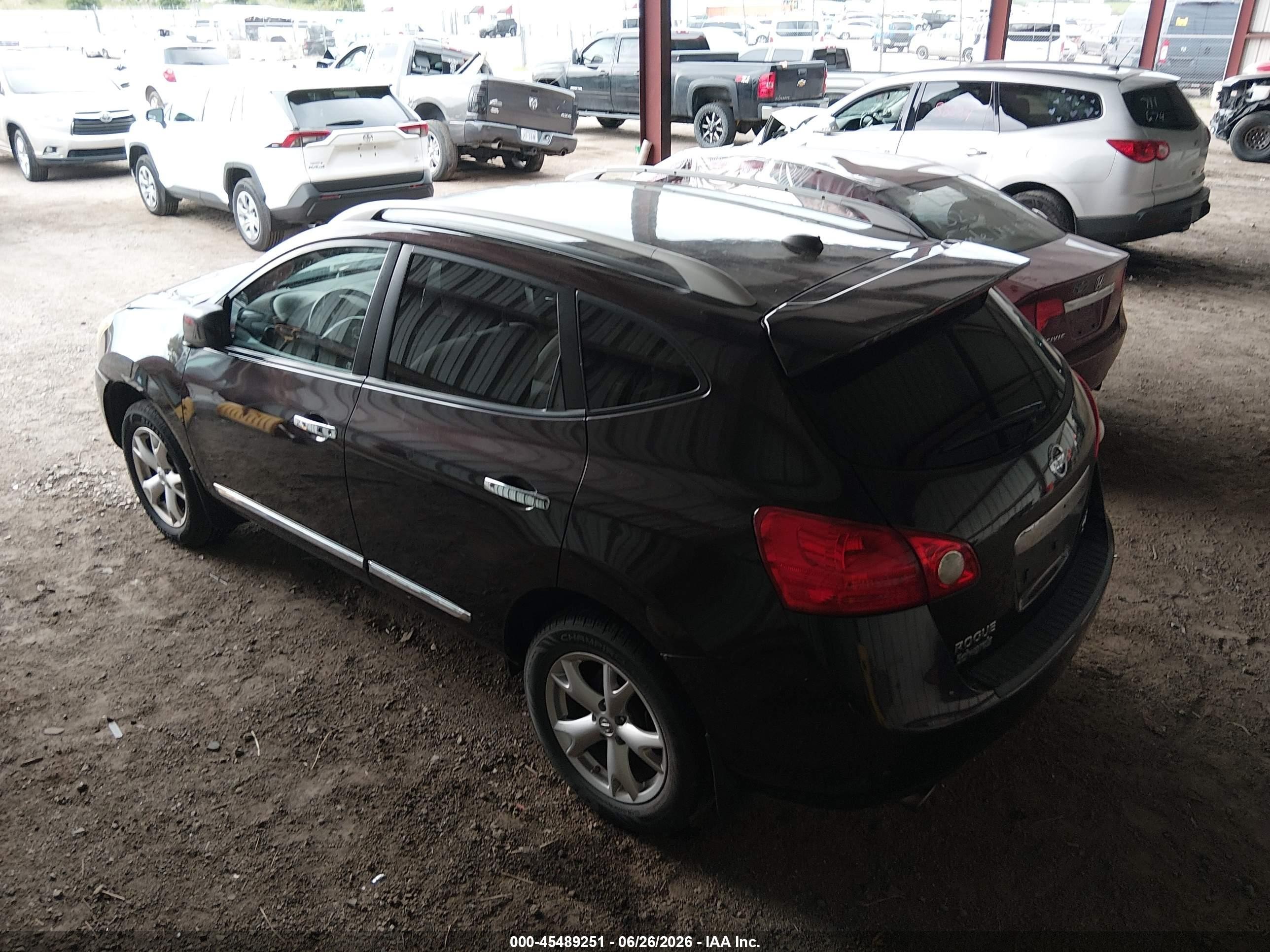2011 Nissan Rogue Sv Purple vin: JN8AS5MV8BW299971