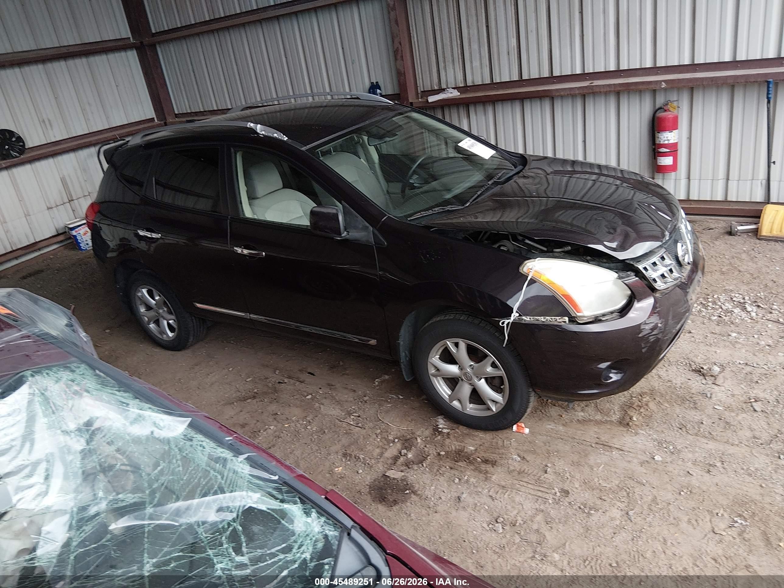 2011 Nissan Rogue Sv Purple vin: JN8AS5MV8BW299971