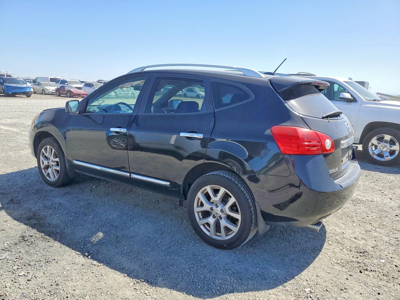 2011 Nissan Rogue S Черный vin: JN8AS5MV8BW311116