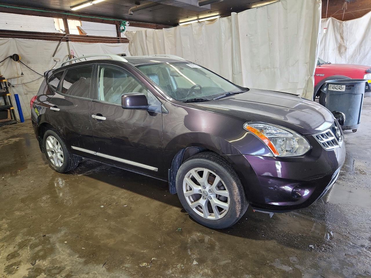 2011 Nissan Rogue S Purple vin: JN8AS5MV8BW313948