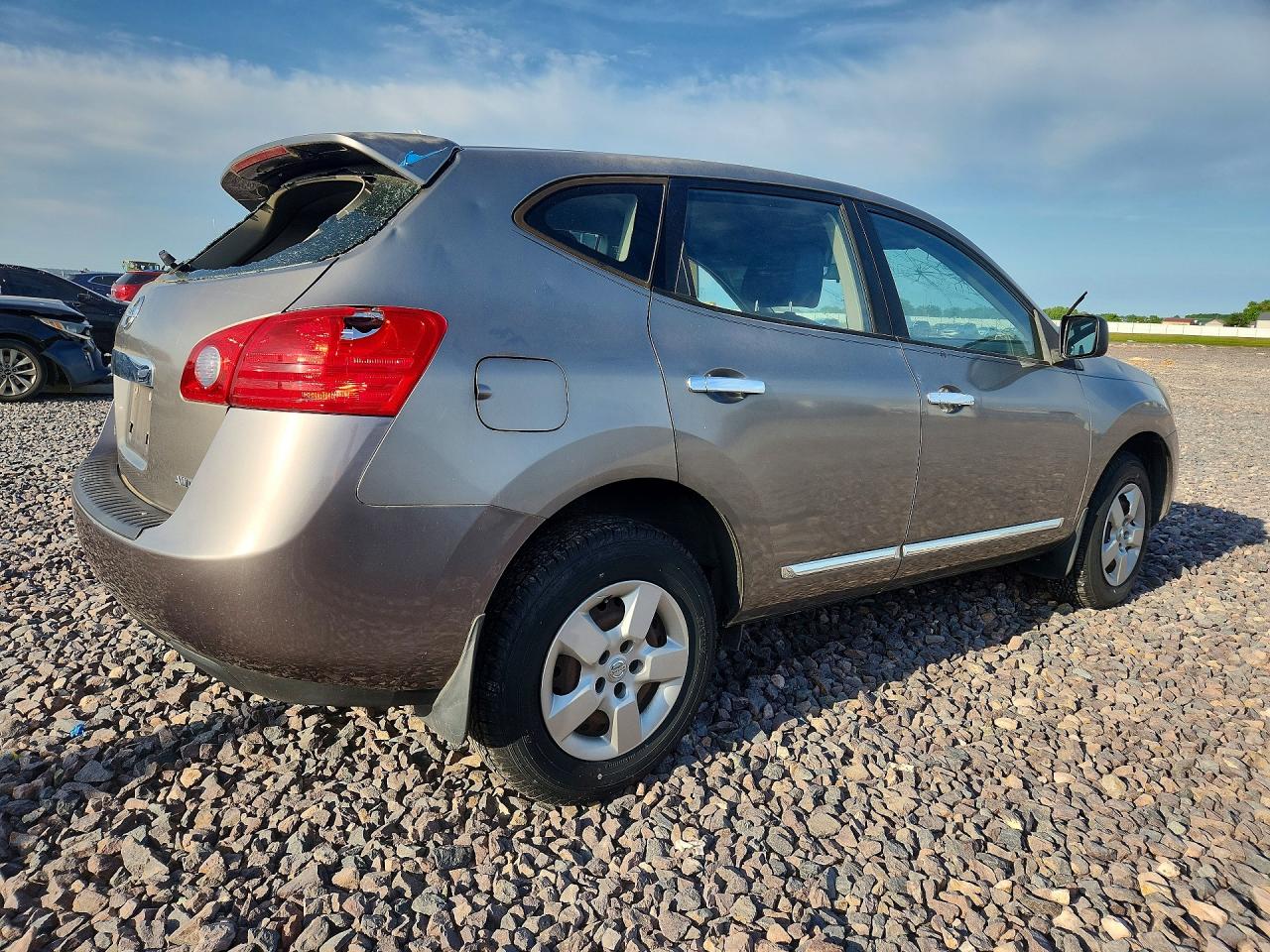 2011 Nissan Rogue S Gray vin: JN8AS5MV8BW661958