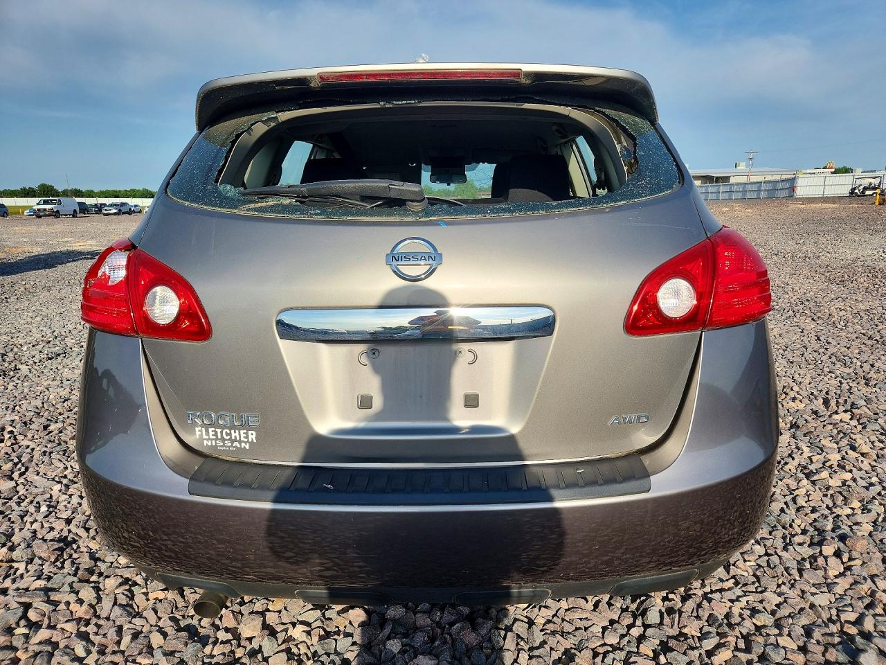 2011 Nissan Rogue S Gray vin: JN8AS5MV8BW661958