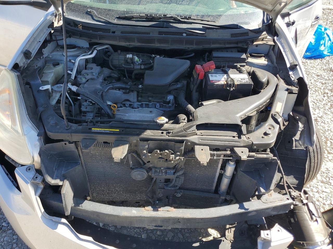 2011 Nissan Rogue S Silver vin: JN8AS5MV8BW666044