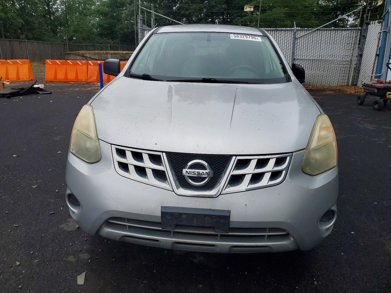 2011 Nissan Rogue S Silver vin: JN8AS5MV8BW666836