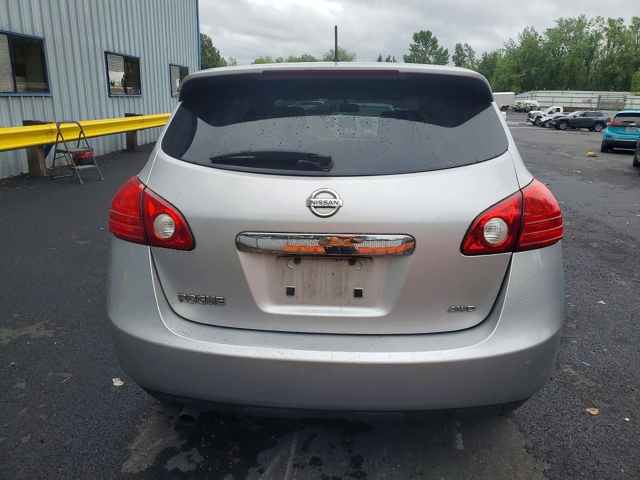 2011 Nissan Rogue S Silver vin: JN8AS5MV8BW666836