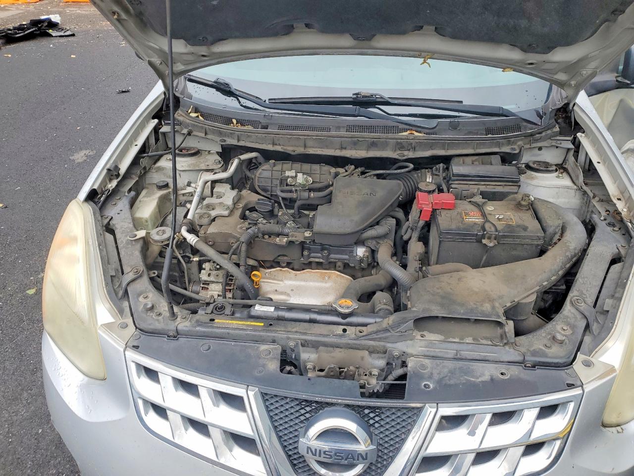 2011 Nissan Rogue S Silver vin: JN8AS5MV8BW666836