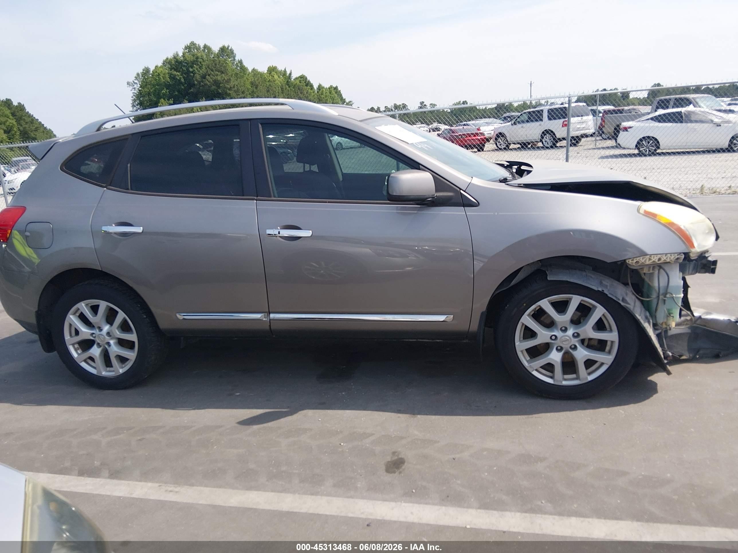 2011 Nissan Rogue Sv Silver vin: JN8AS5MV8BW669431