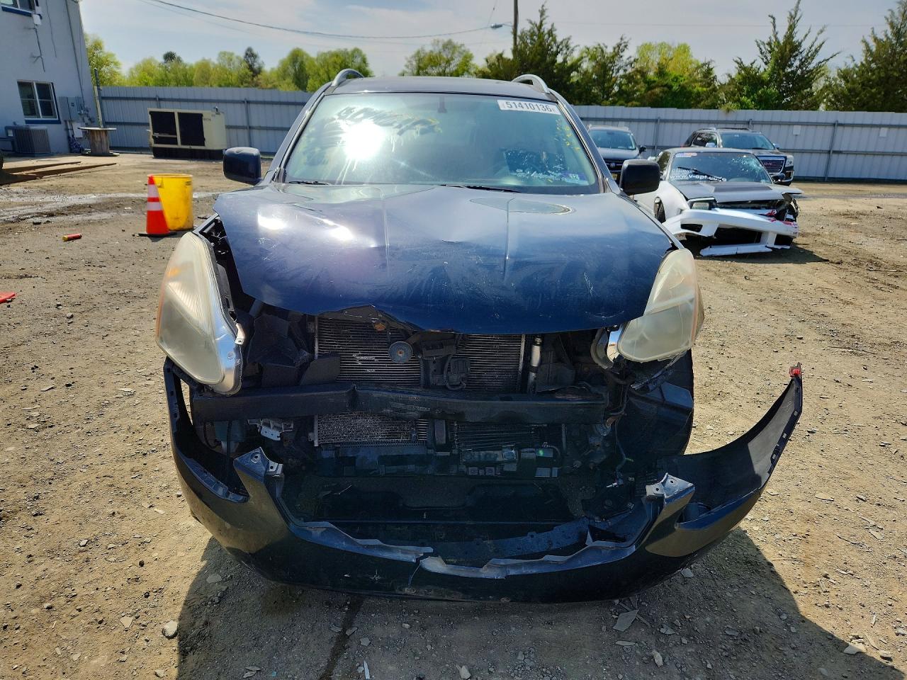 2011 Nissan Rogue S Black vin: JN8AS5MV8BW674855