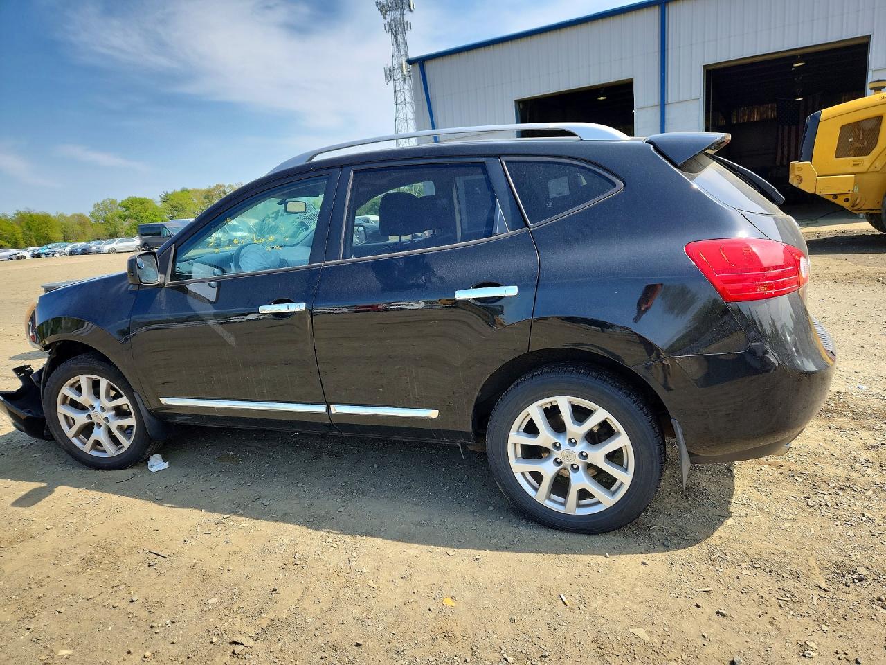 2011 Nissan Rogue S Black vin: JN8AS5MV8BW674855