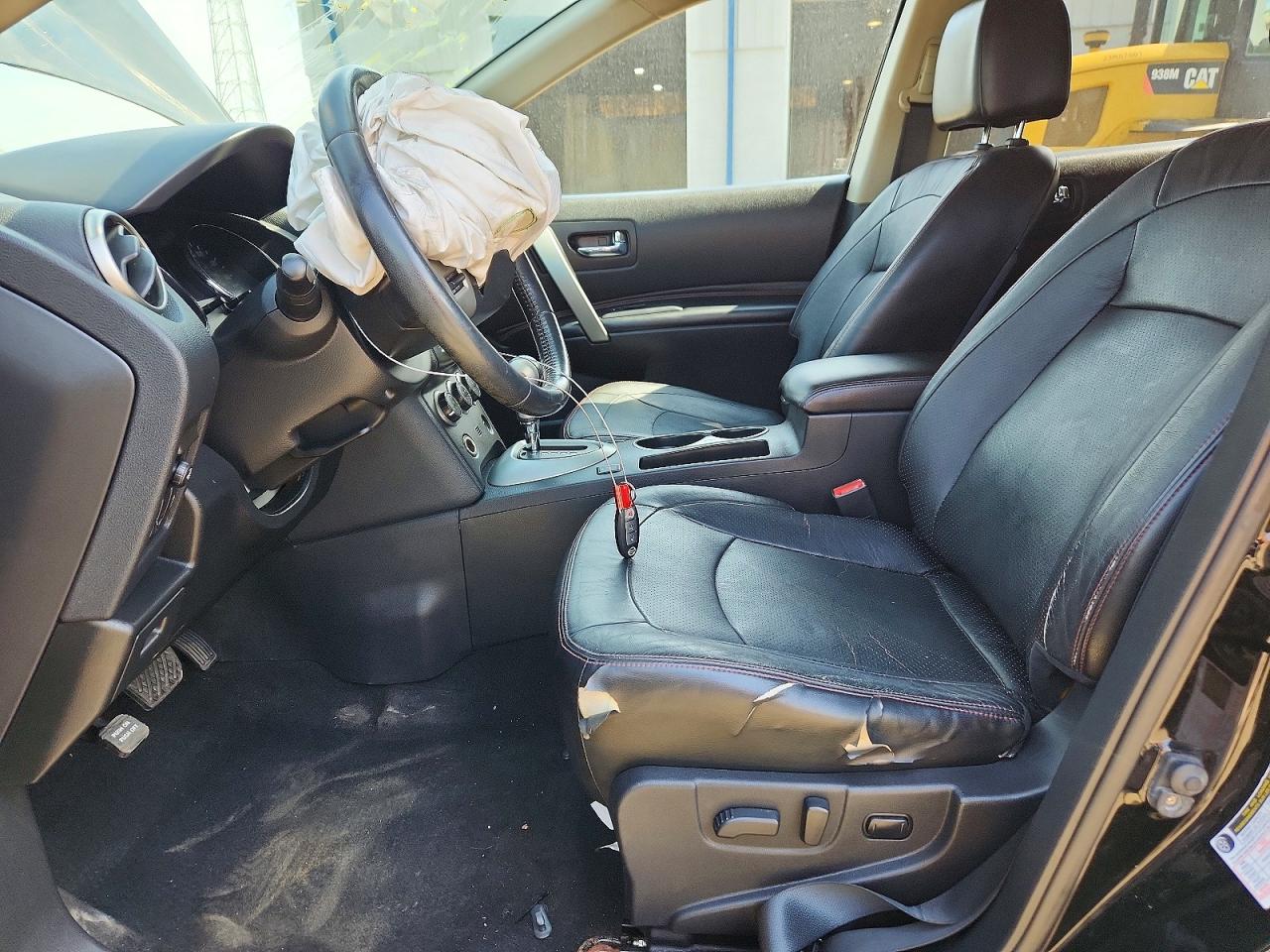 2011 Nissan Rogue S Black vin: JN8AS5MV8BW674855